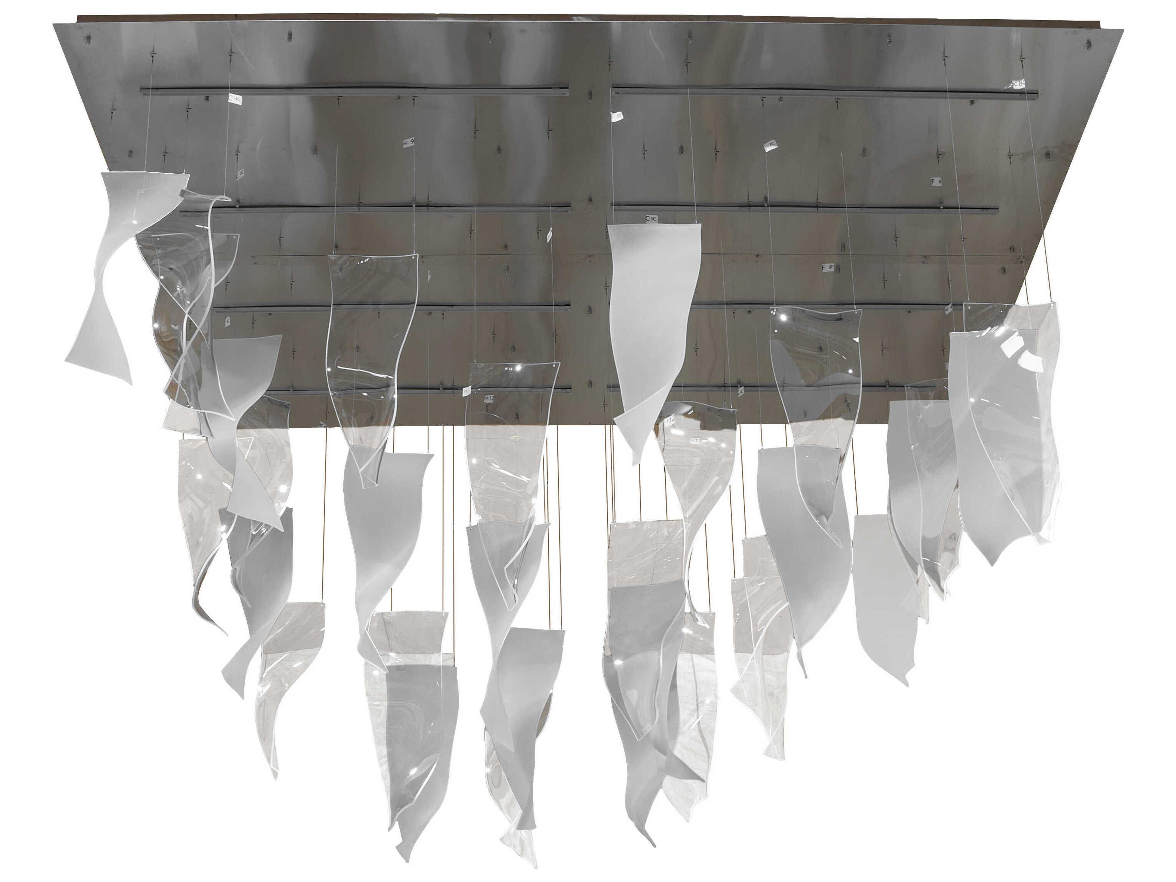 Meyda Allegro Brushed Stainless Steel Pendant