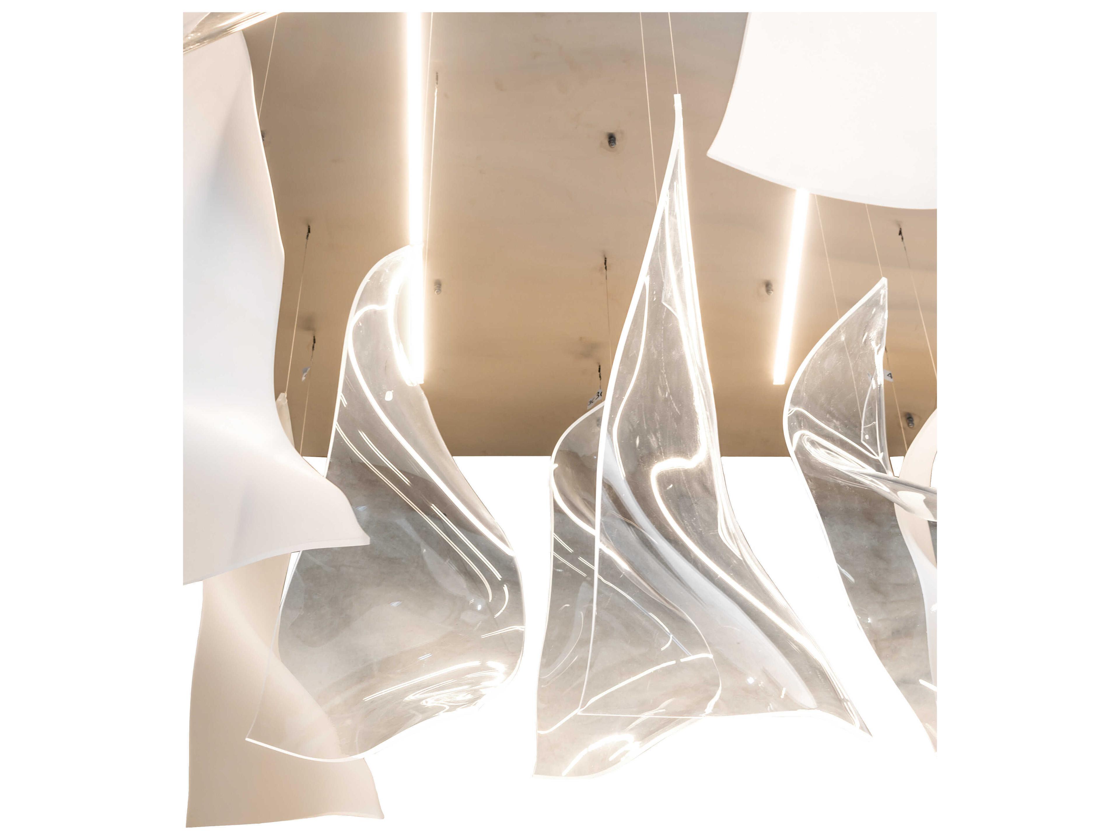 Meyda Allegro Brushed Stainless Steel Pendant