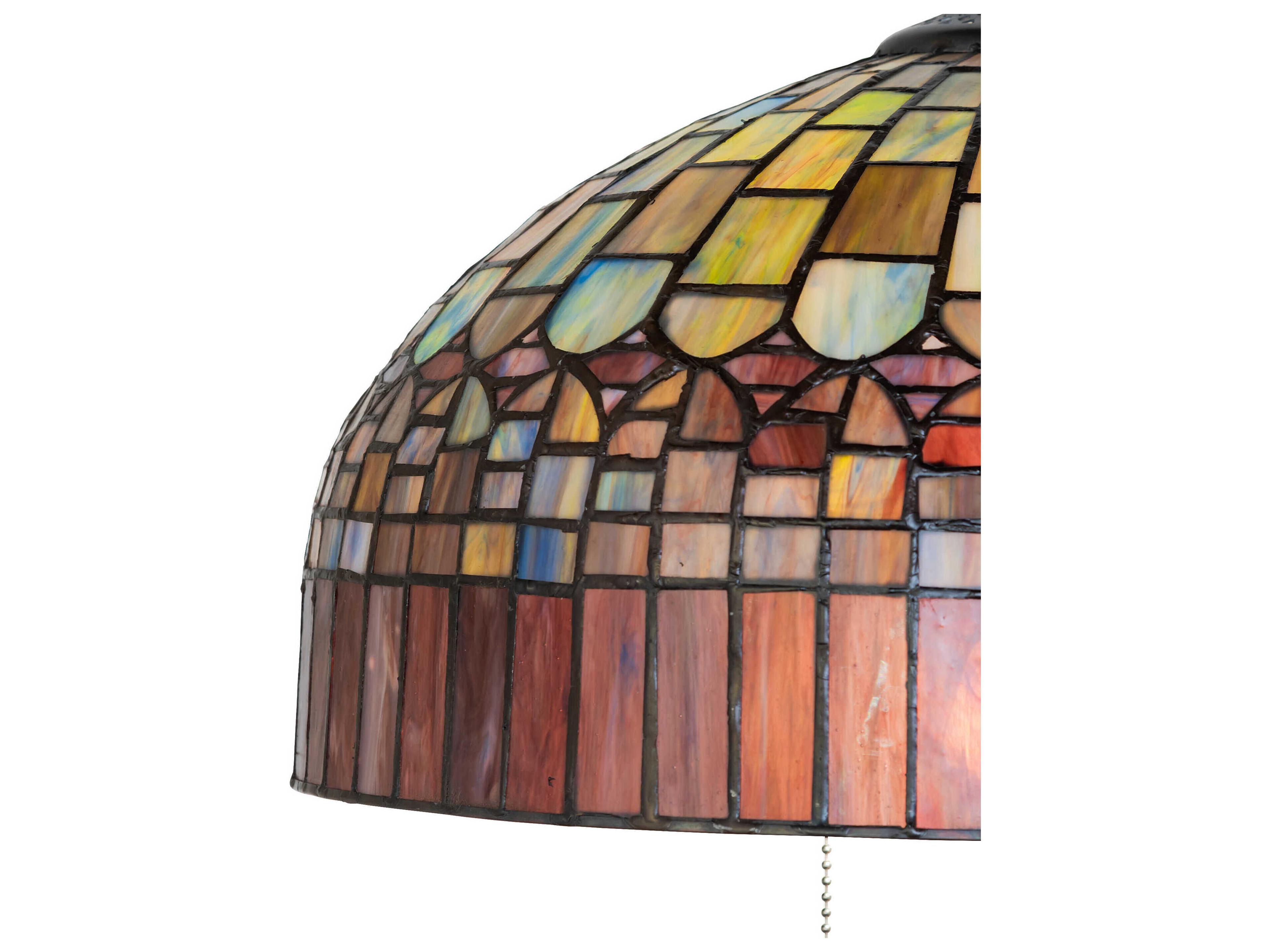 Meyda Tiffany Candice Mahogany Bronze Buffet Lamp