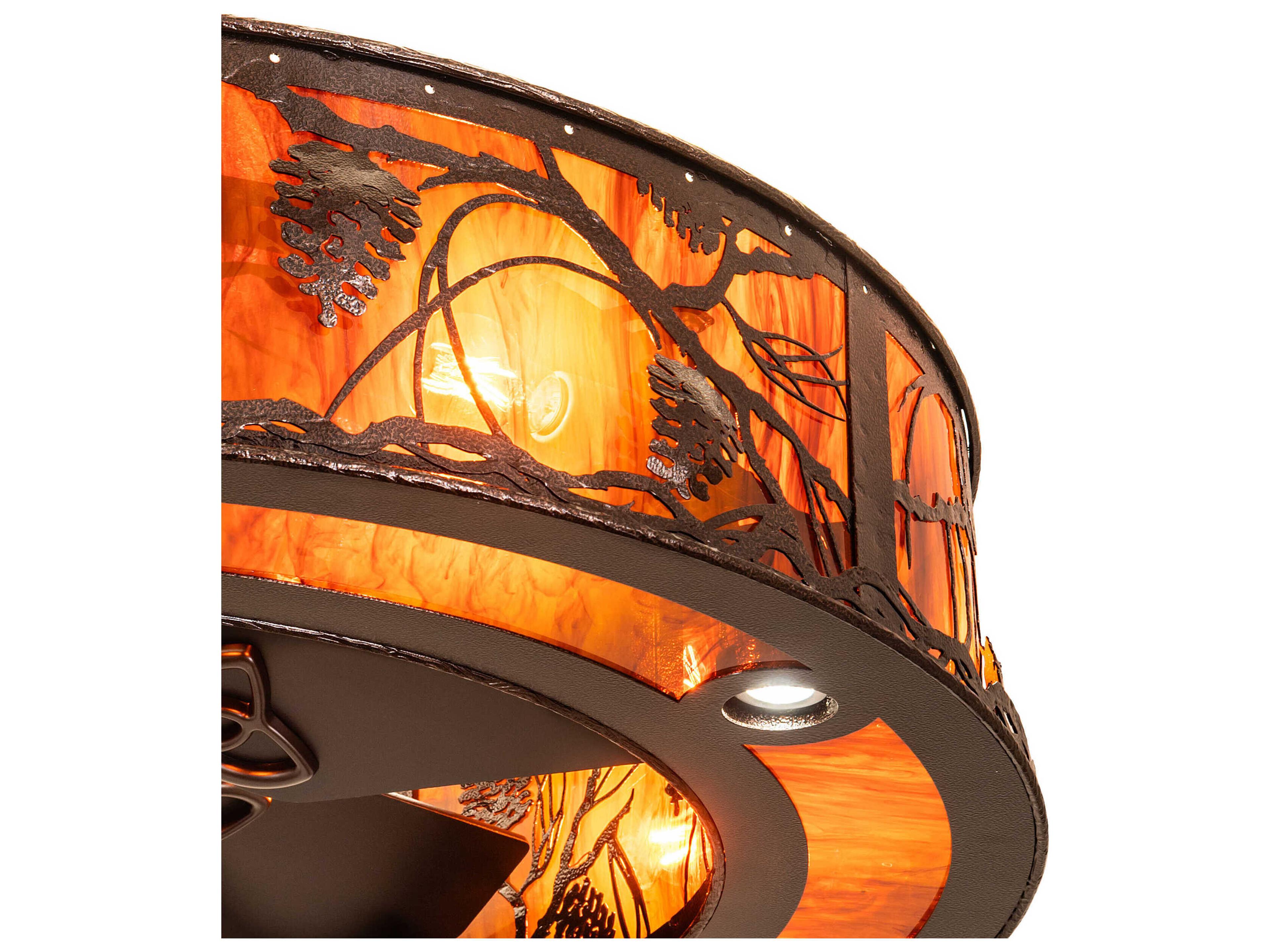 Meyda Whispering Pines 48" Ceiling Fan