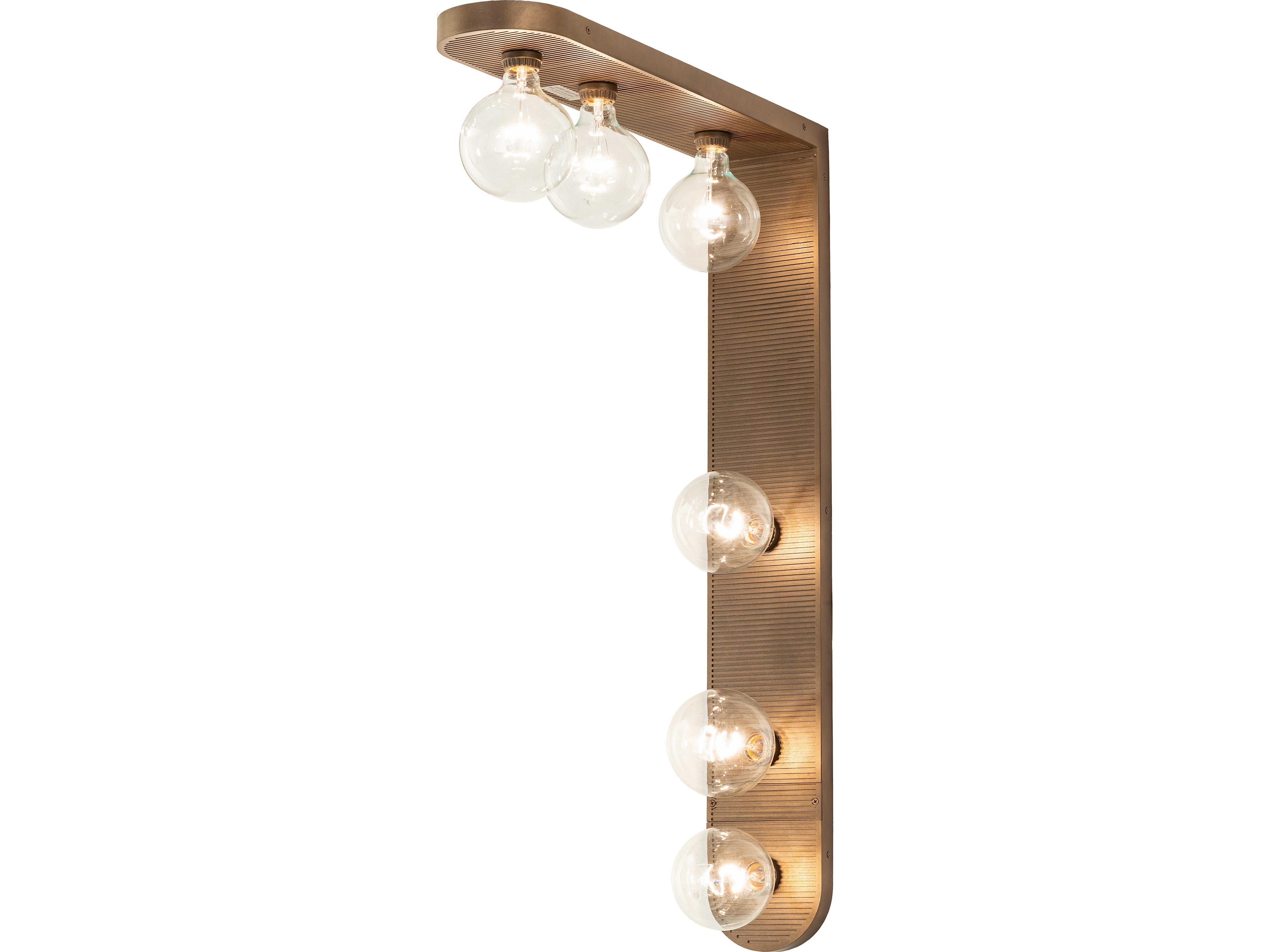 Sanderson 6-Light Tyler Bronze Wall Sconce