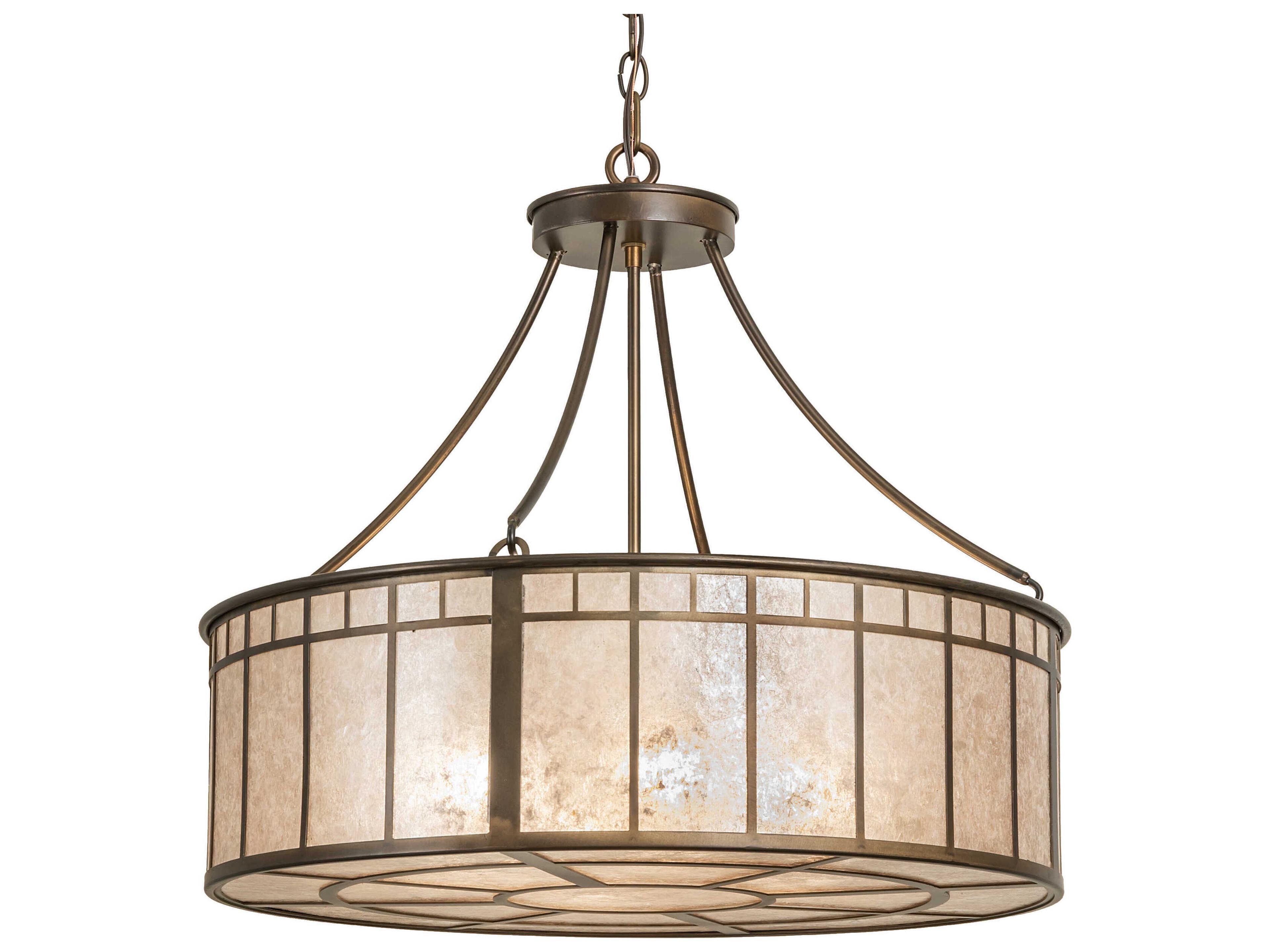 Glendale 4-Light Antique Copper Pendant