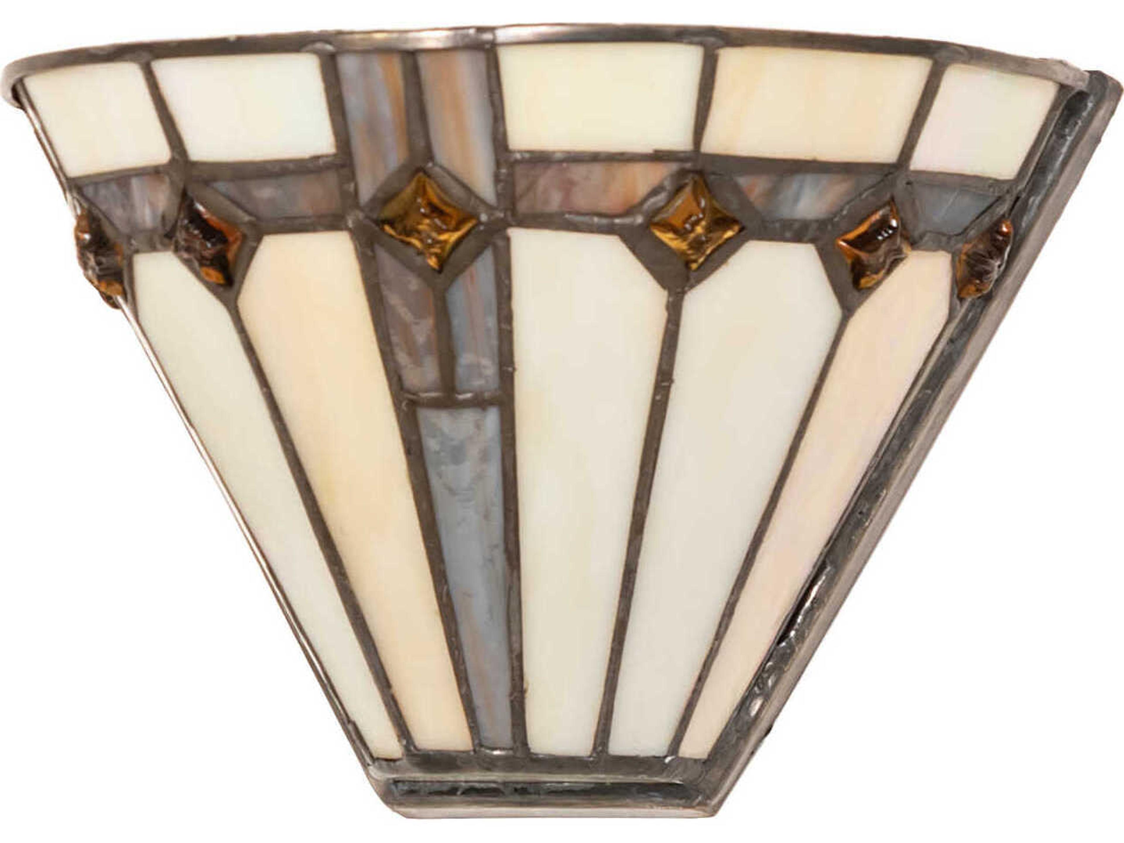 Meyda Belvidere 1-Light Mahogany Bronze Wall Sconce