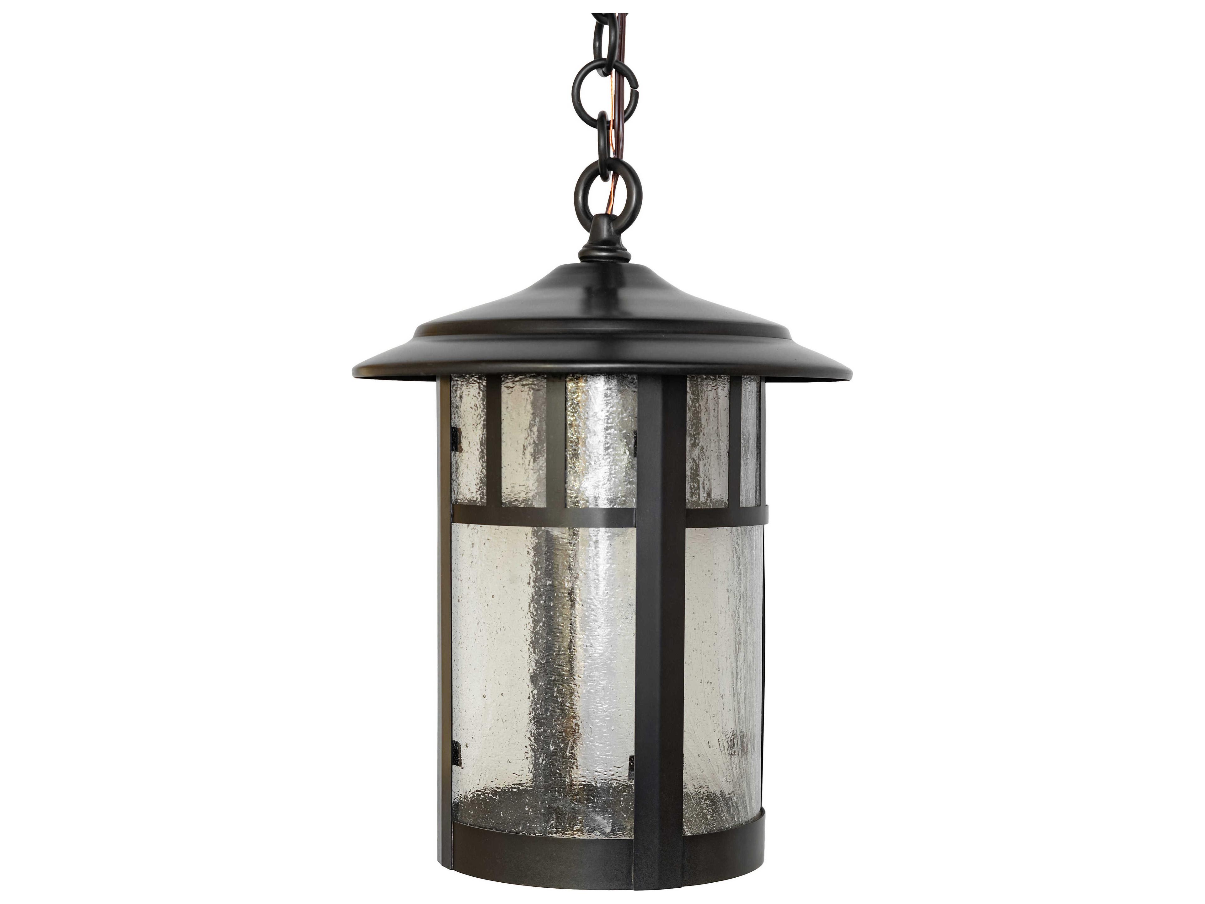 Meyda Fulton 1-Light Craftsman Brown Mini Pendant