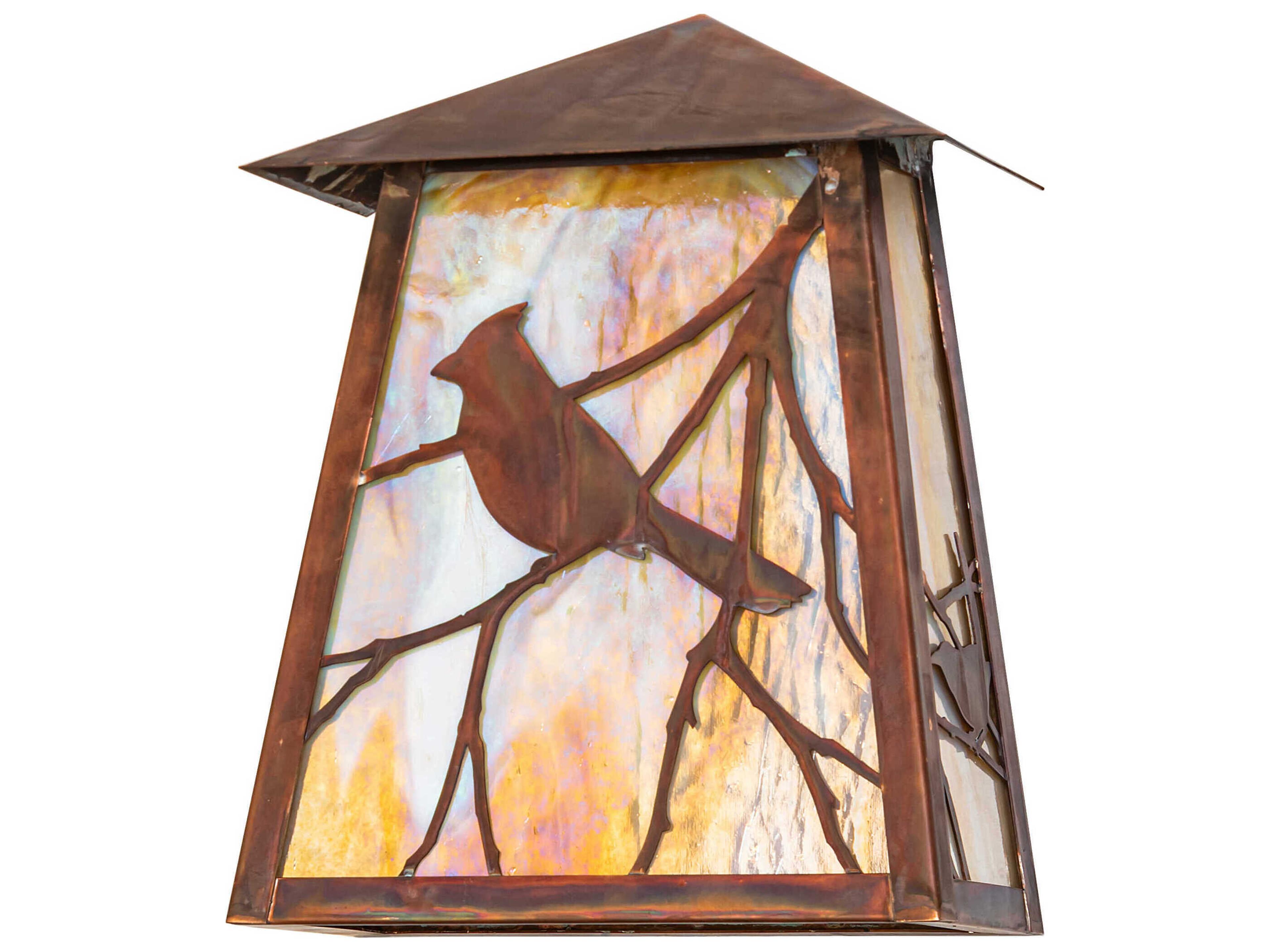 Meyda Stillwater Song Bird 1-Light Outdoor Wall Light