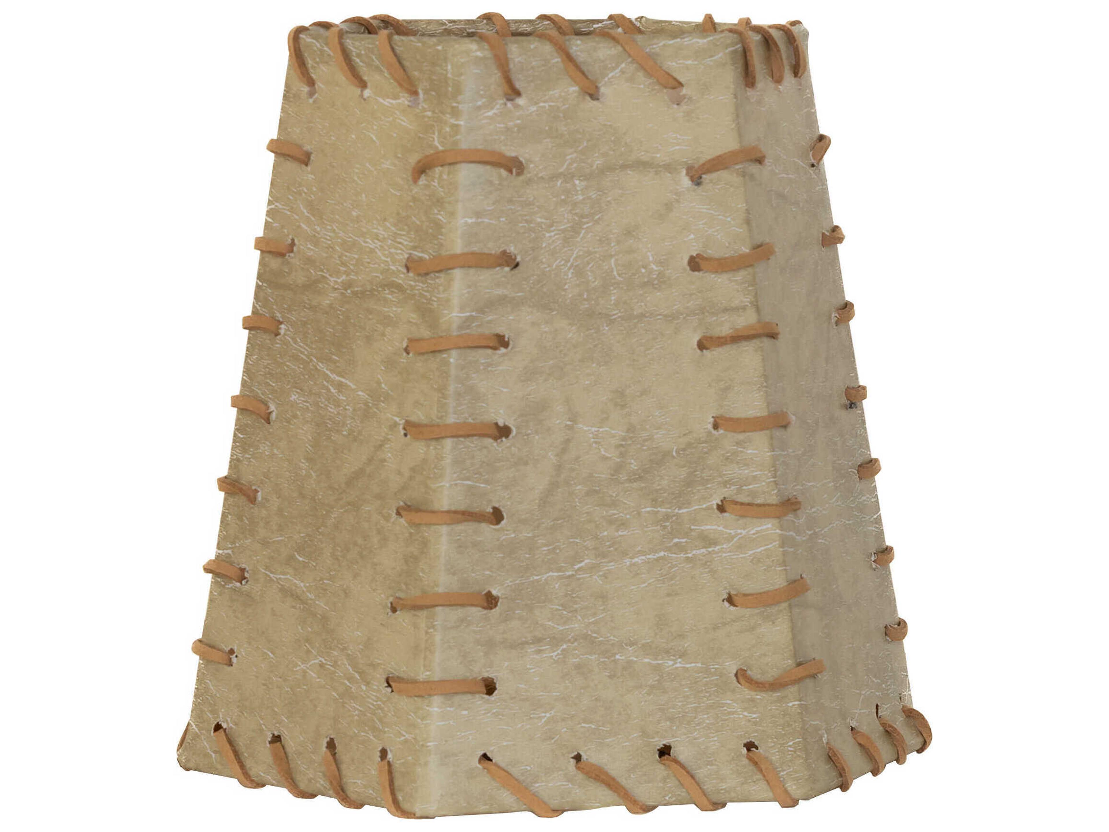 Meyda Faux Leather & Rawhide Shade