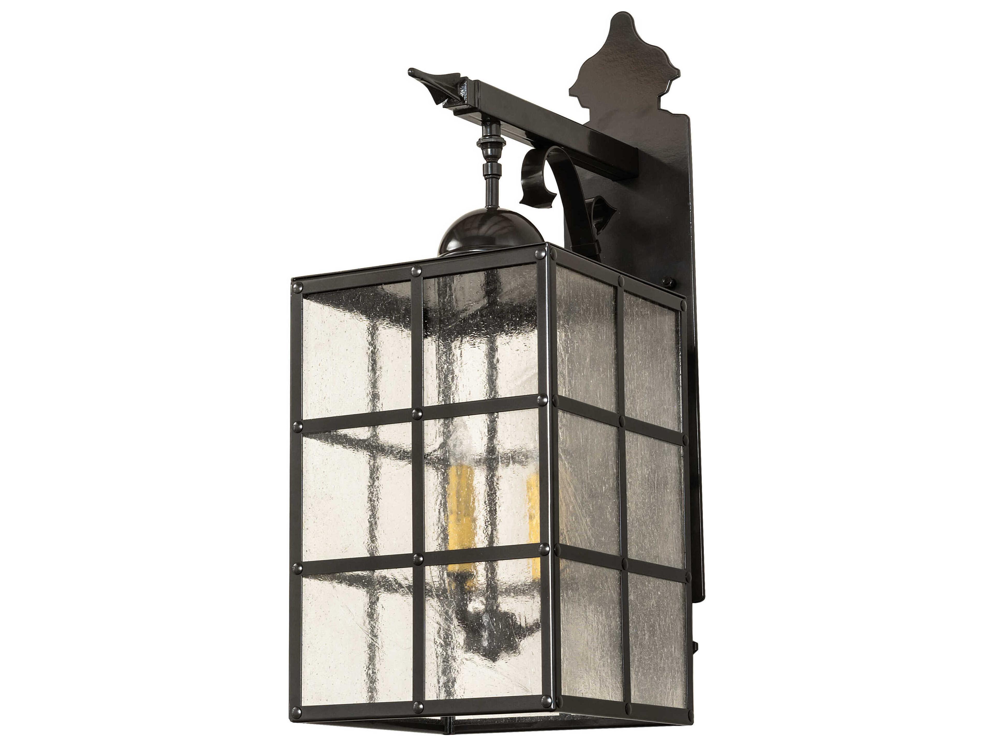 Meyda Baretta 3-Light Outdoor Wall Light
