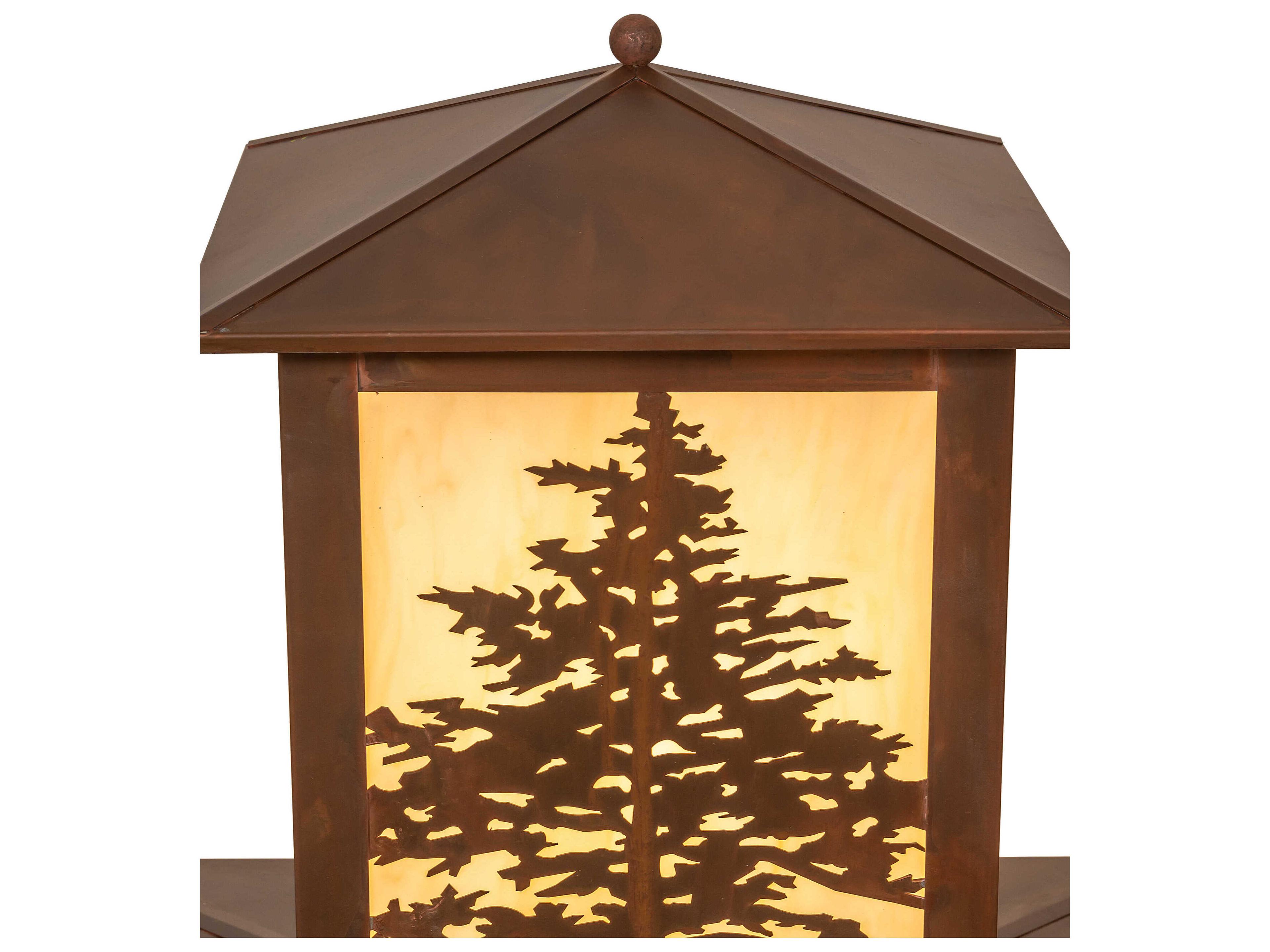 Meyda Tamarack 1-Light Outdoor Post Light