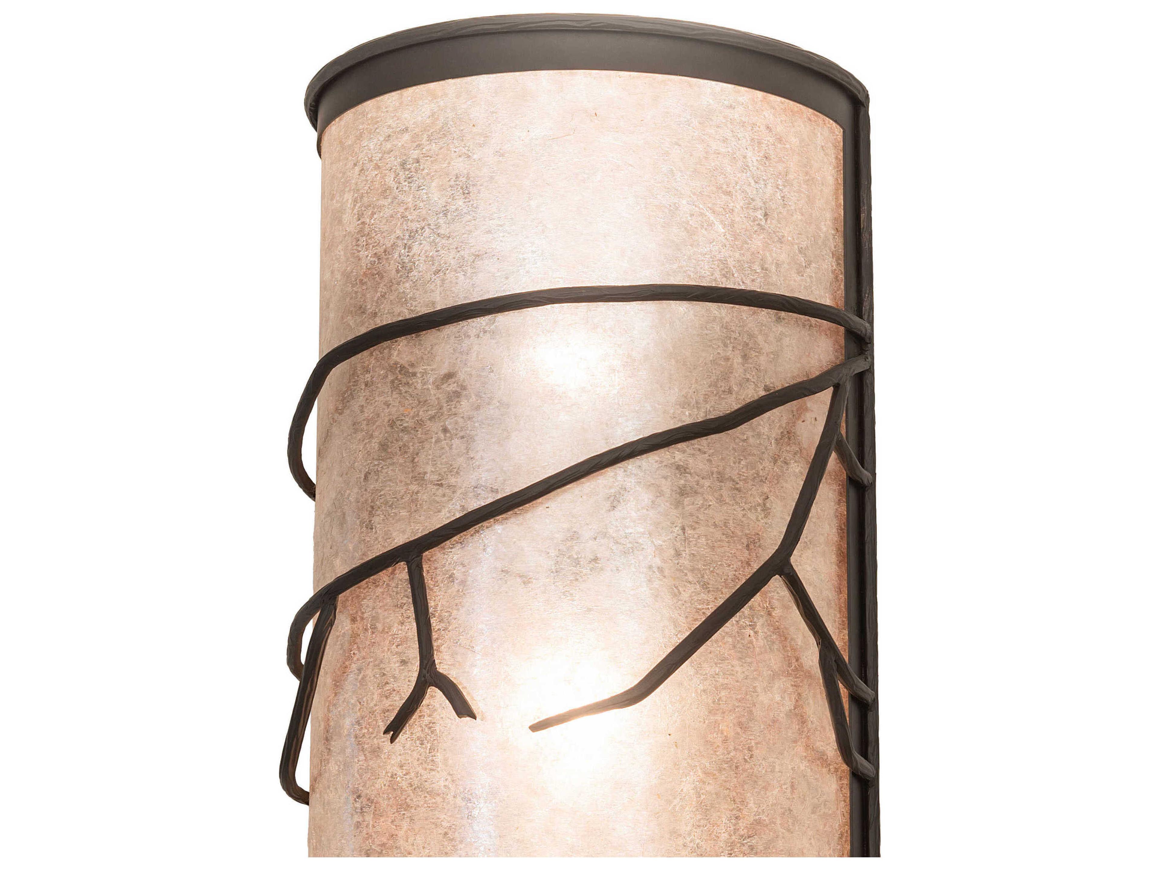 Meyda Branches 4-Light Oil Rubbed Bronze Wall Sconce