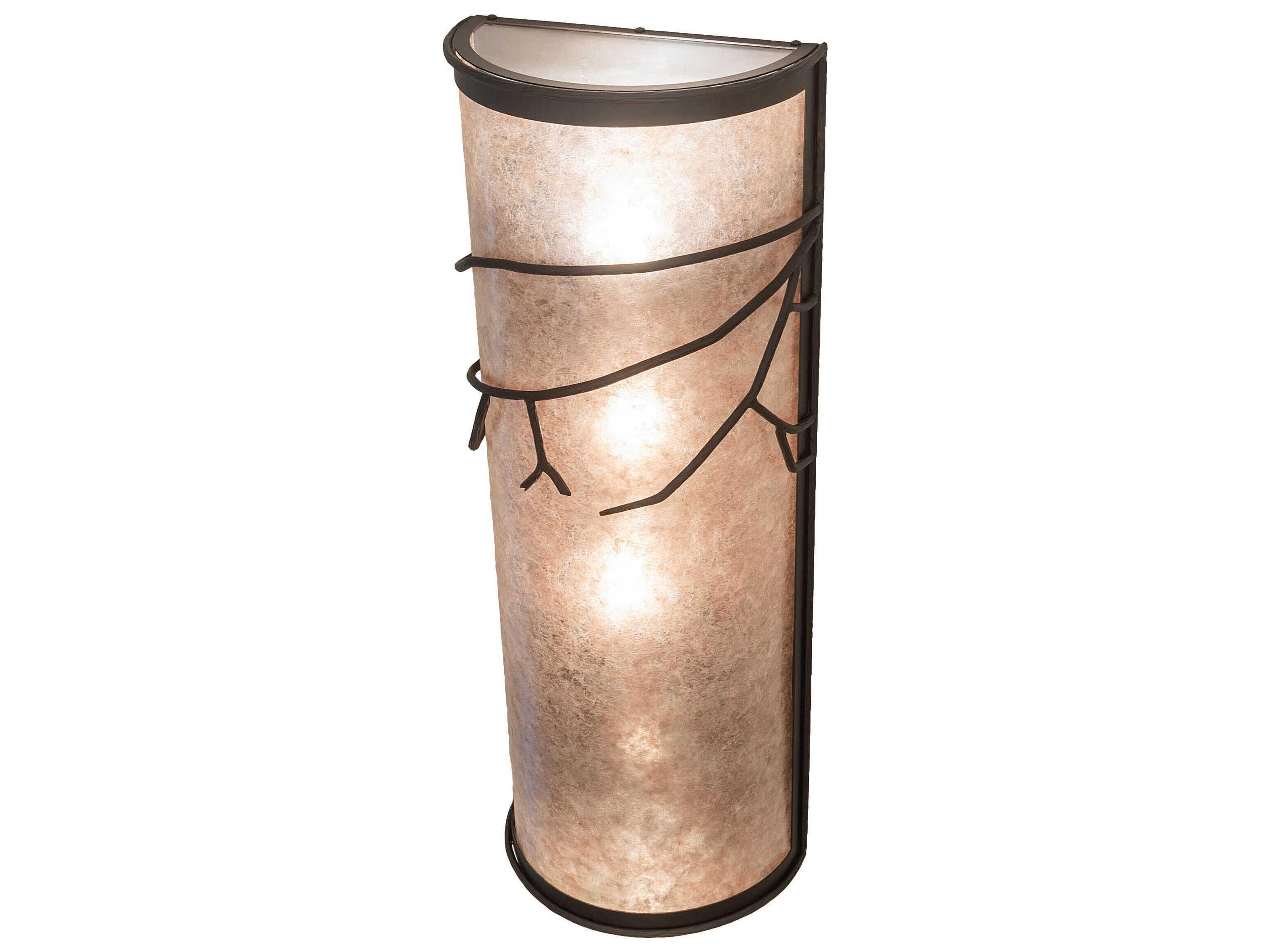 Meyda Branches 4-Light Oil Rubbed Bronze Wall Sconce