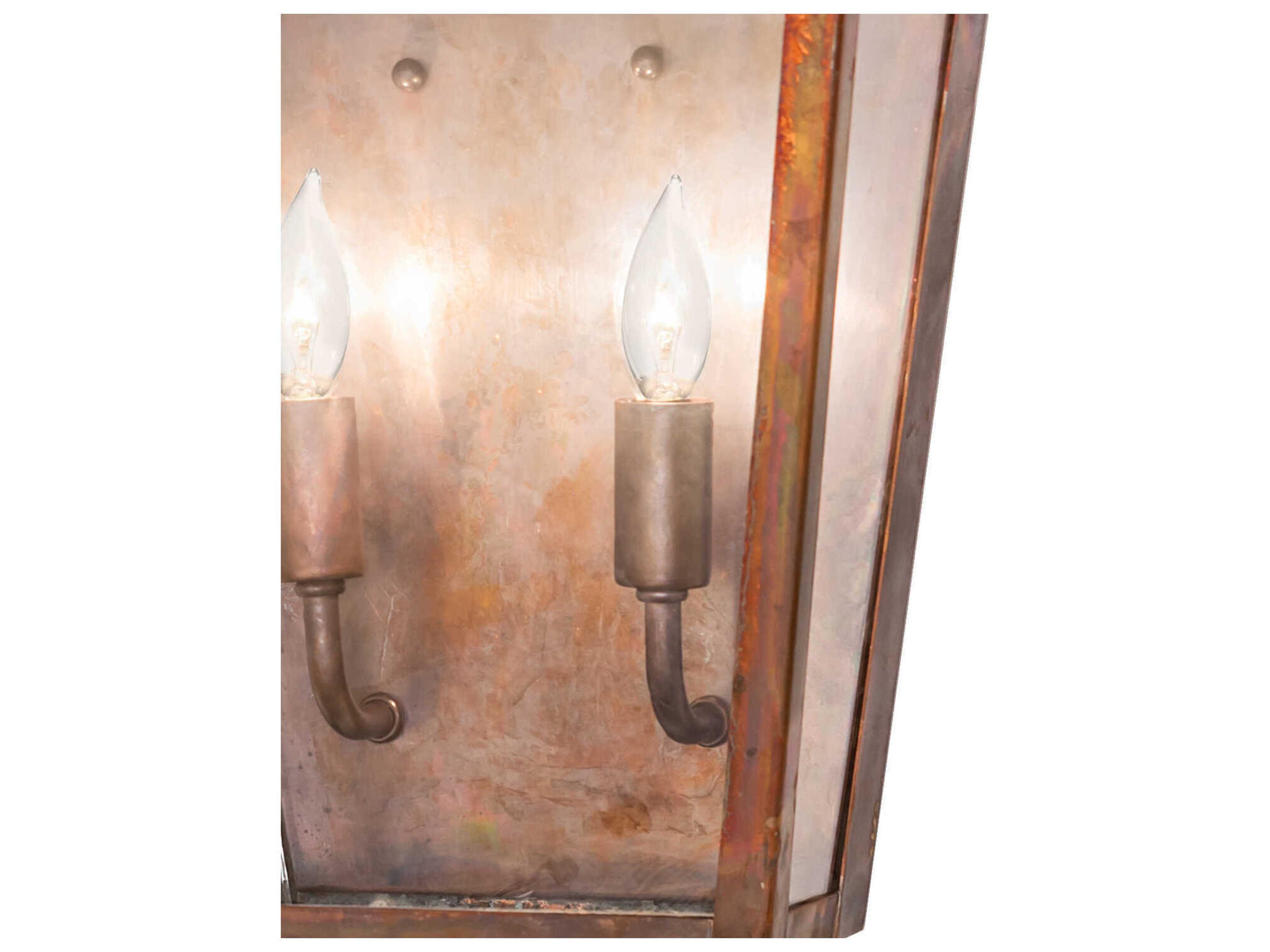 Meyda Bastille 2-Light Outdoor Wall Light