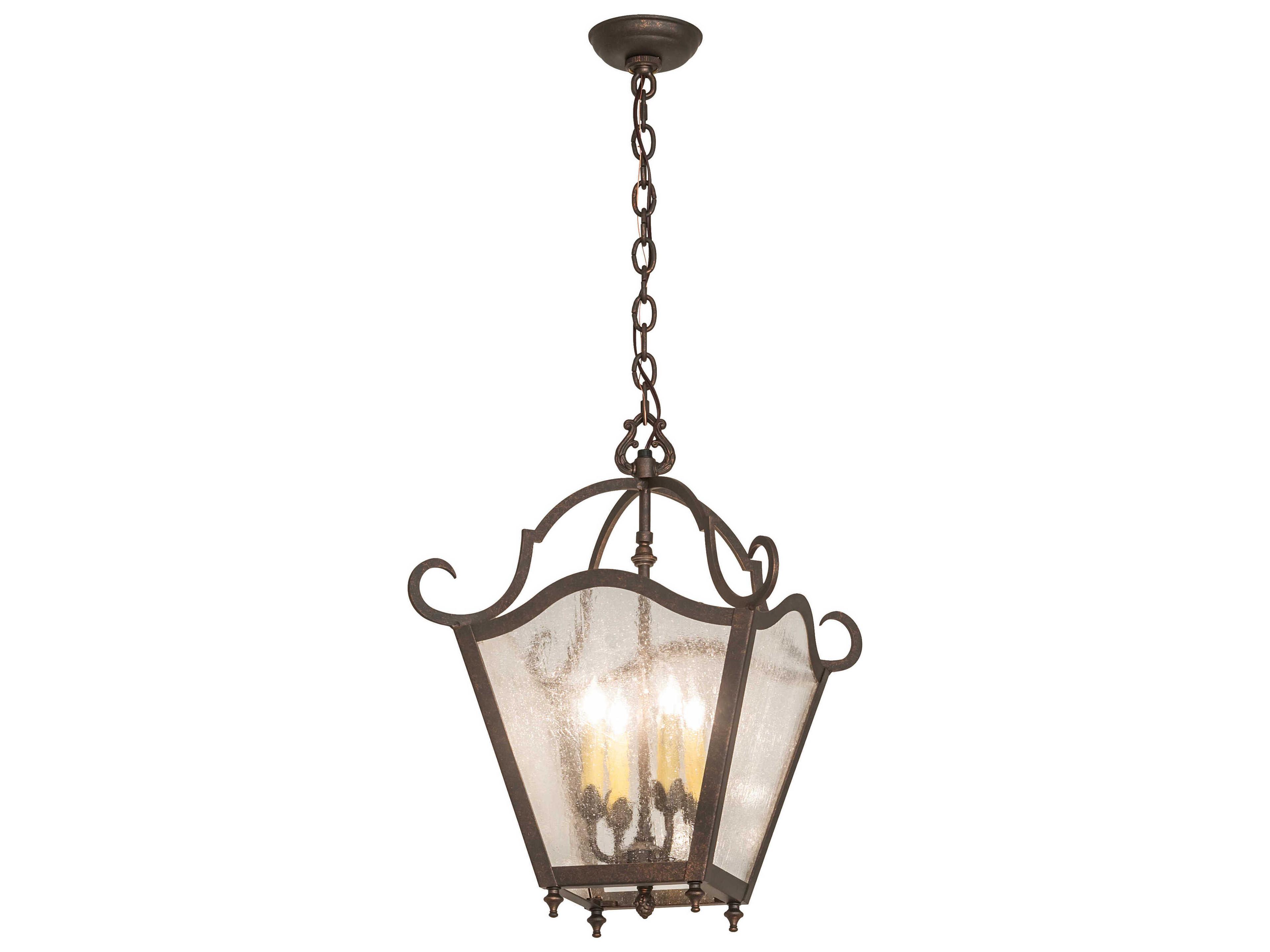 Terena 4-Light Gilded Tobacco Pendant