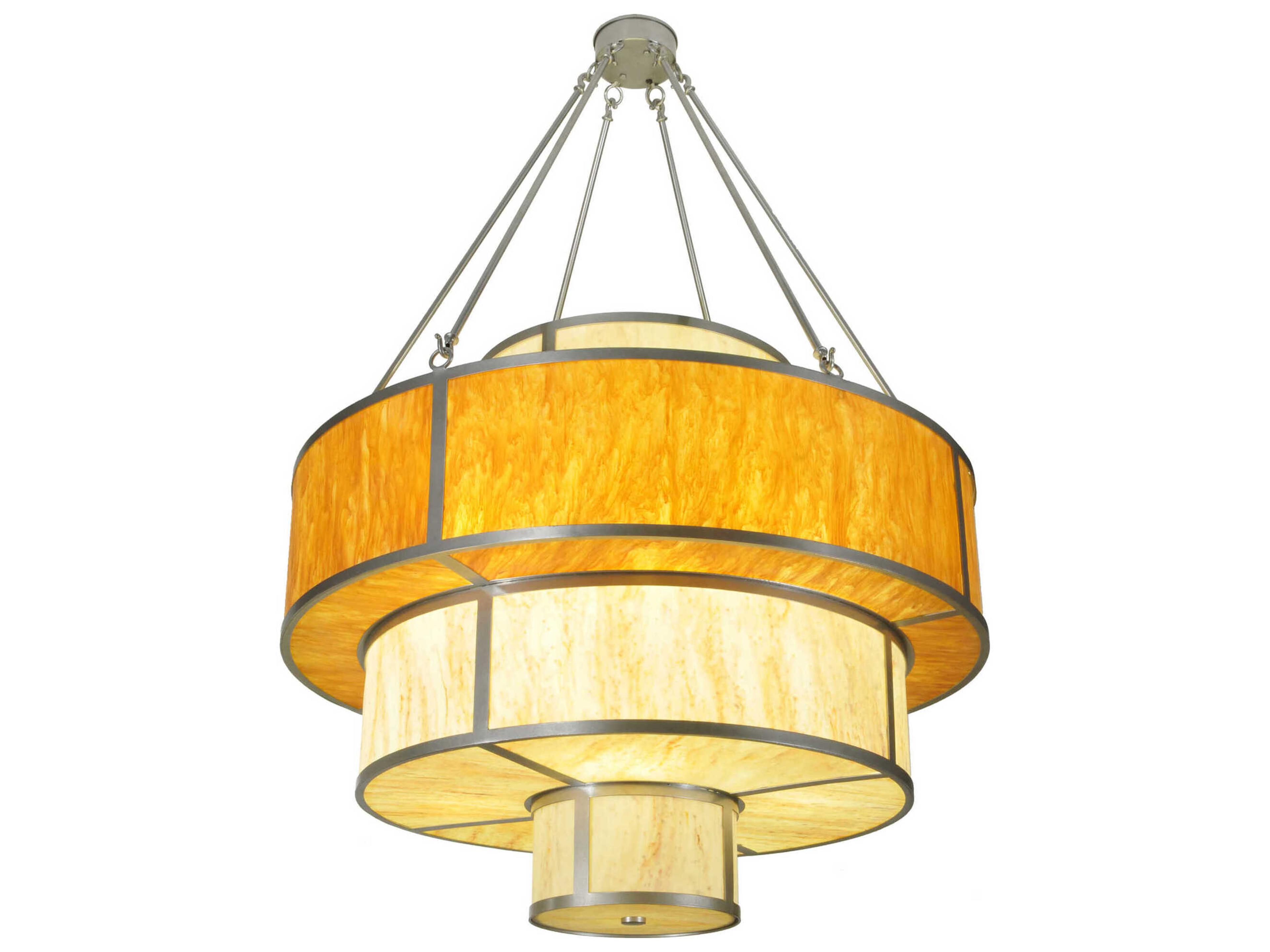 Meyda Jayne 12-Light Nickel Pendant