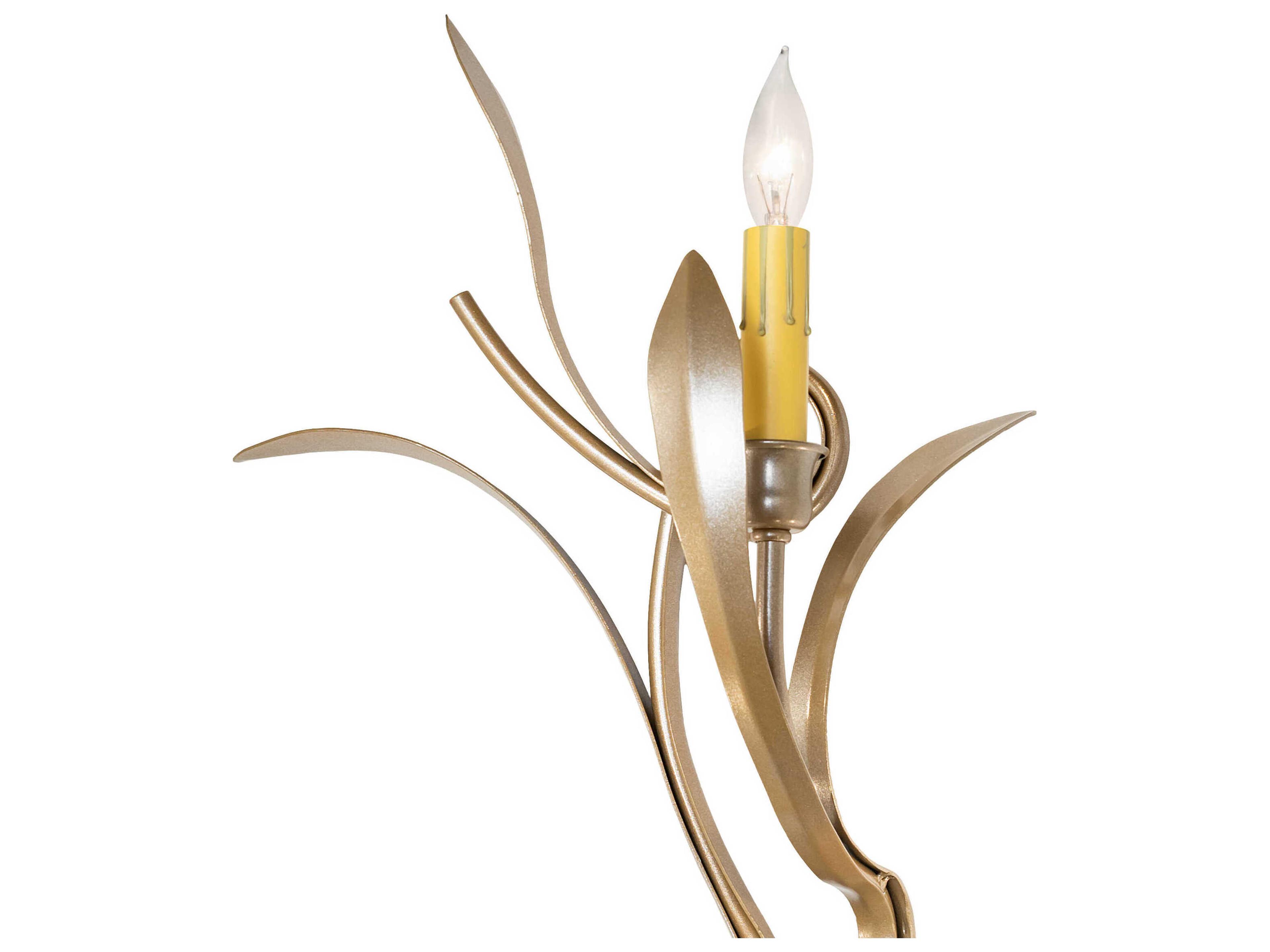 Meyda Roselle 5-Light Champagne Metallic Wall Sconce