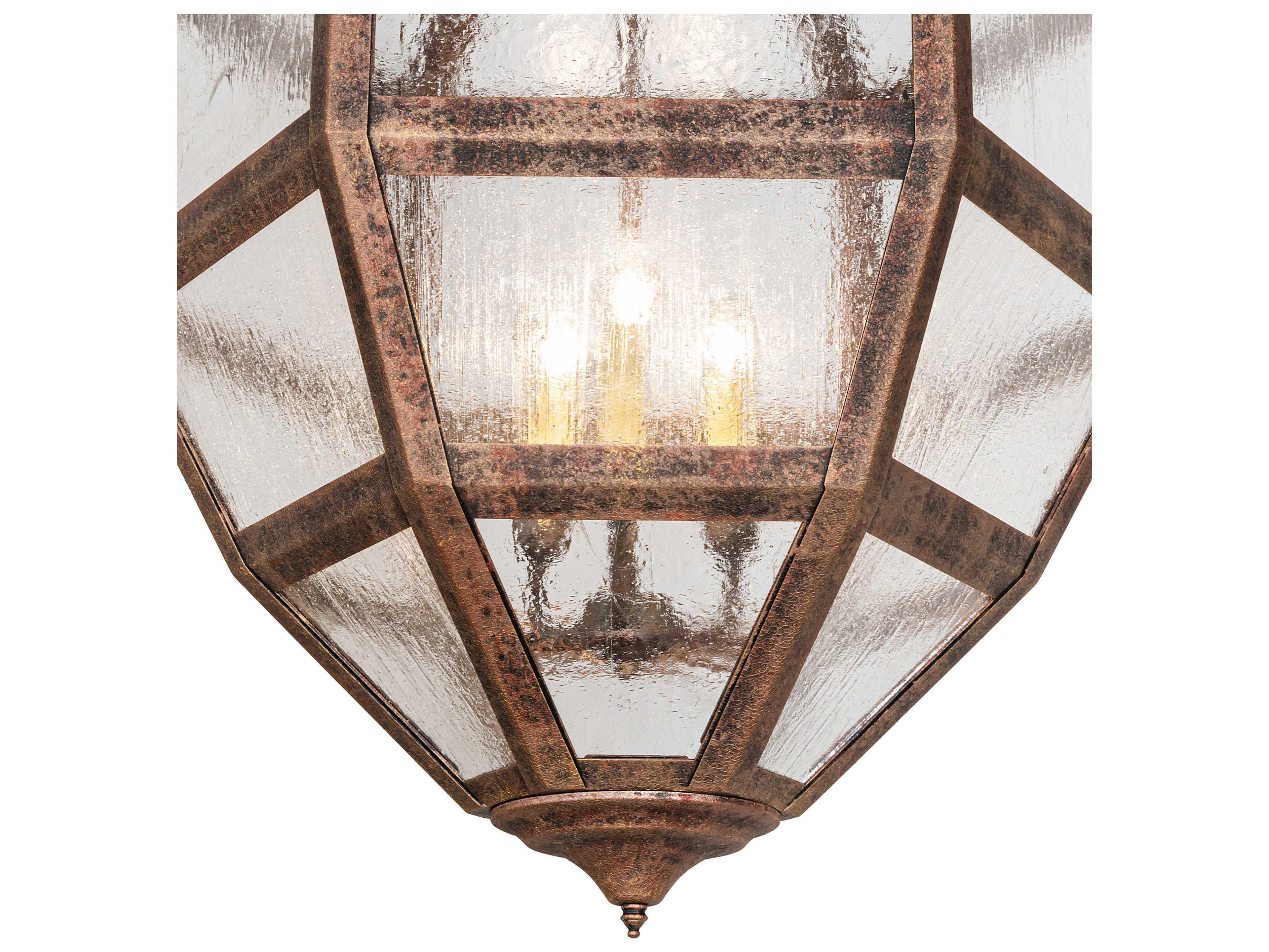 Meyda Cage 3-Light Rococco Bronze Traditional Geometric Pendant