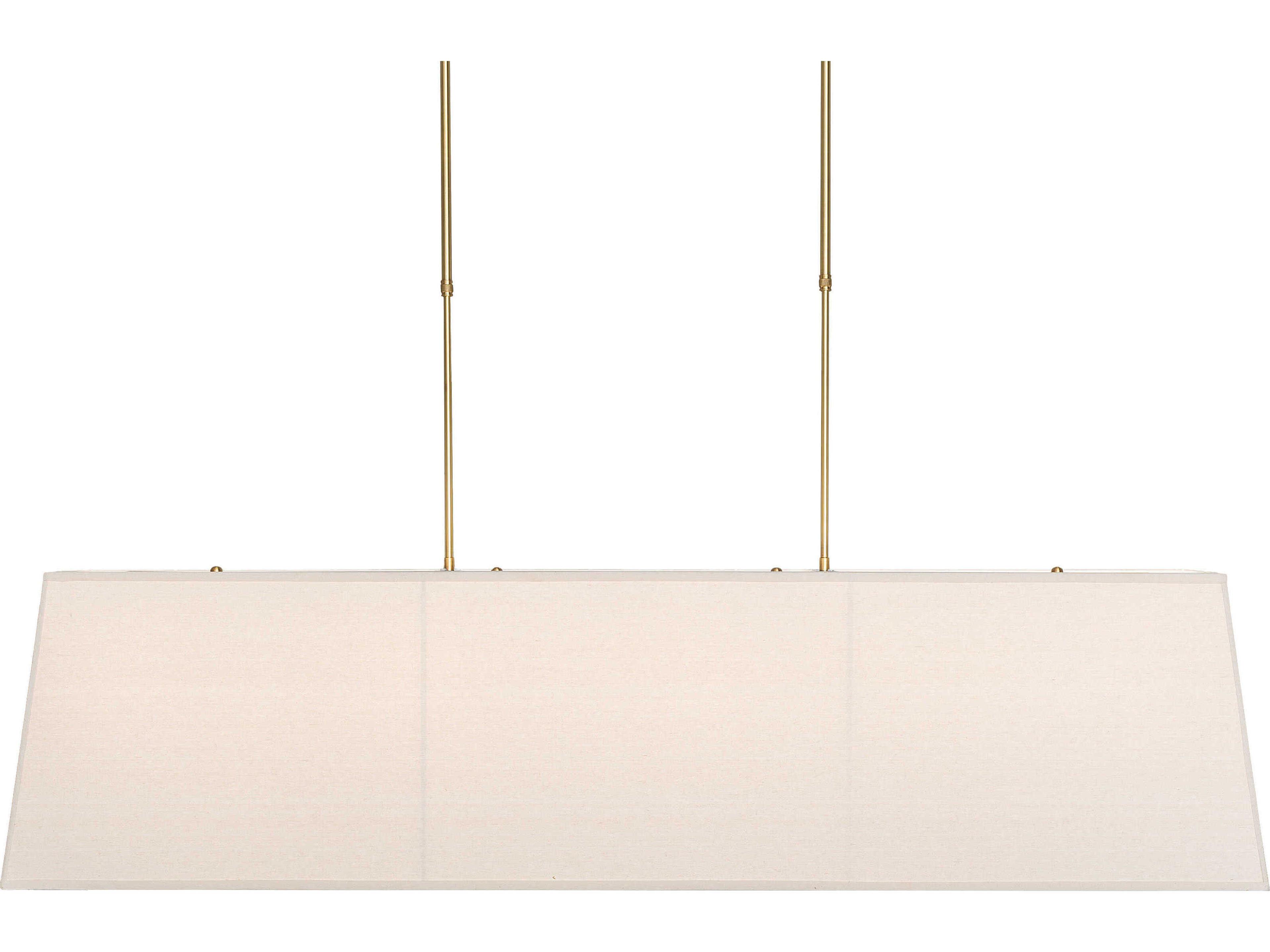 Meyda Panache 8-Light Brushed Brass Island Pendant