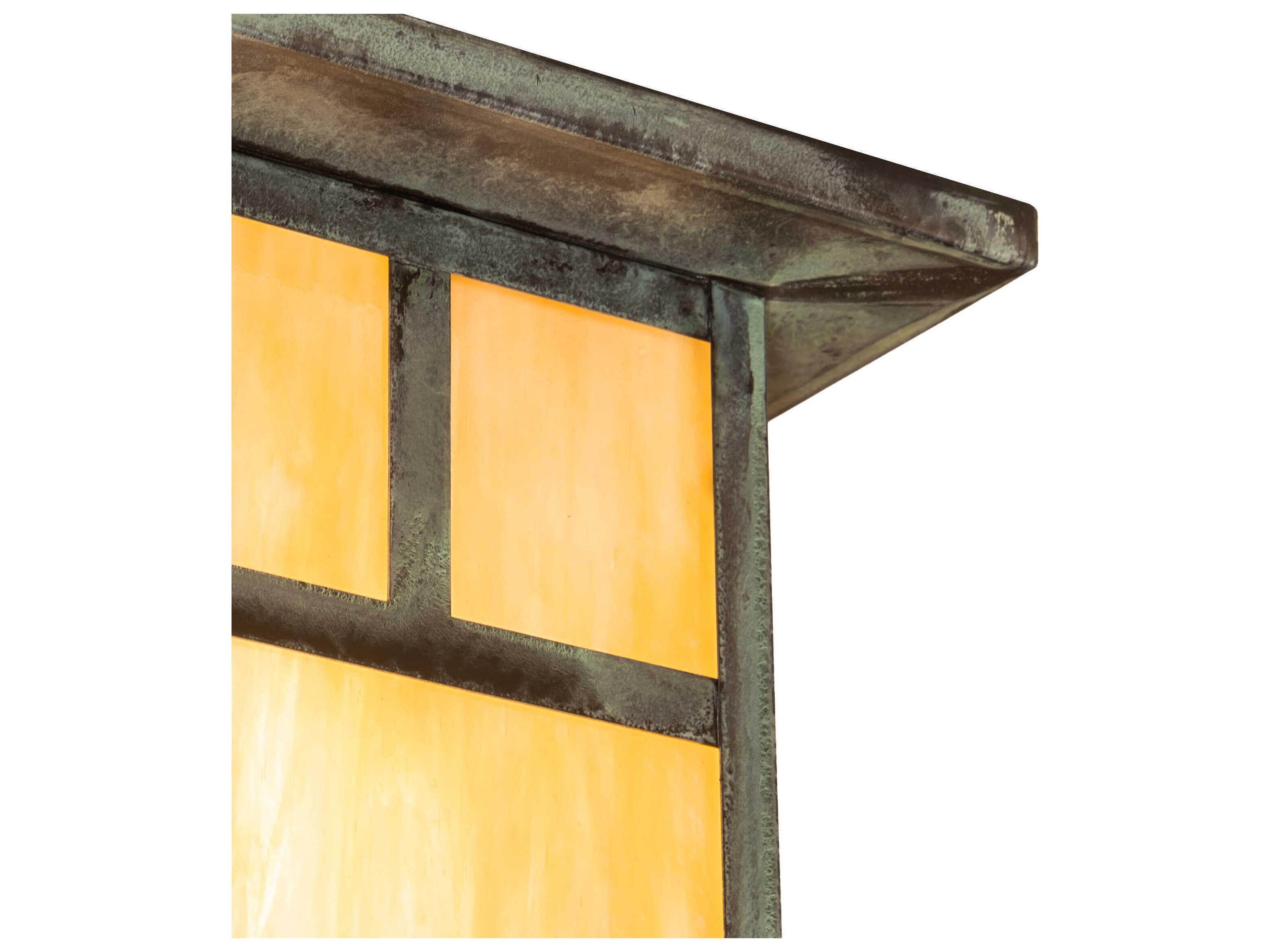 Meyda Hyde Park 1-Light Outdoor Ceiling Light