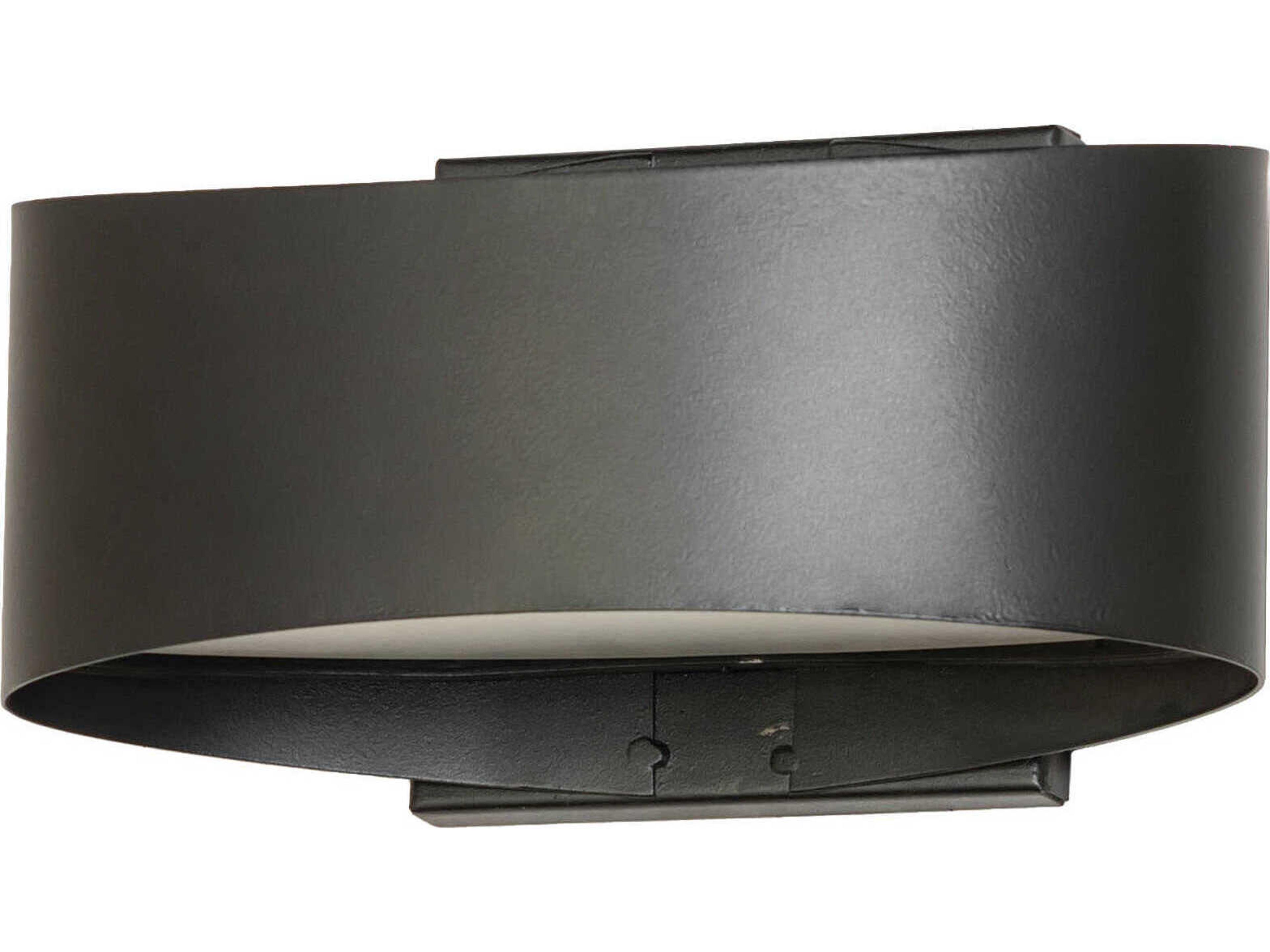 Meyda Envolver 1-Light Textured Black Wall Sconce