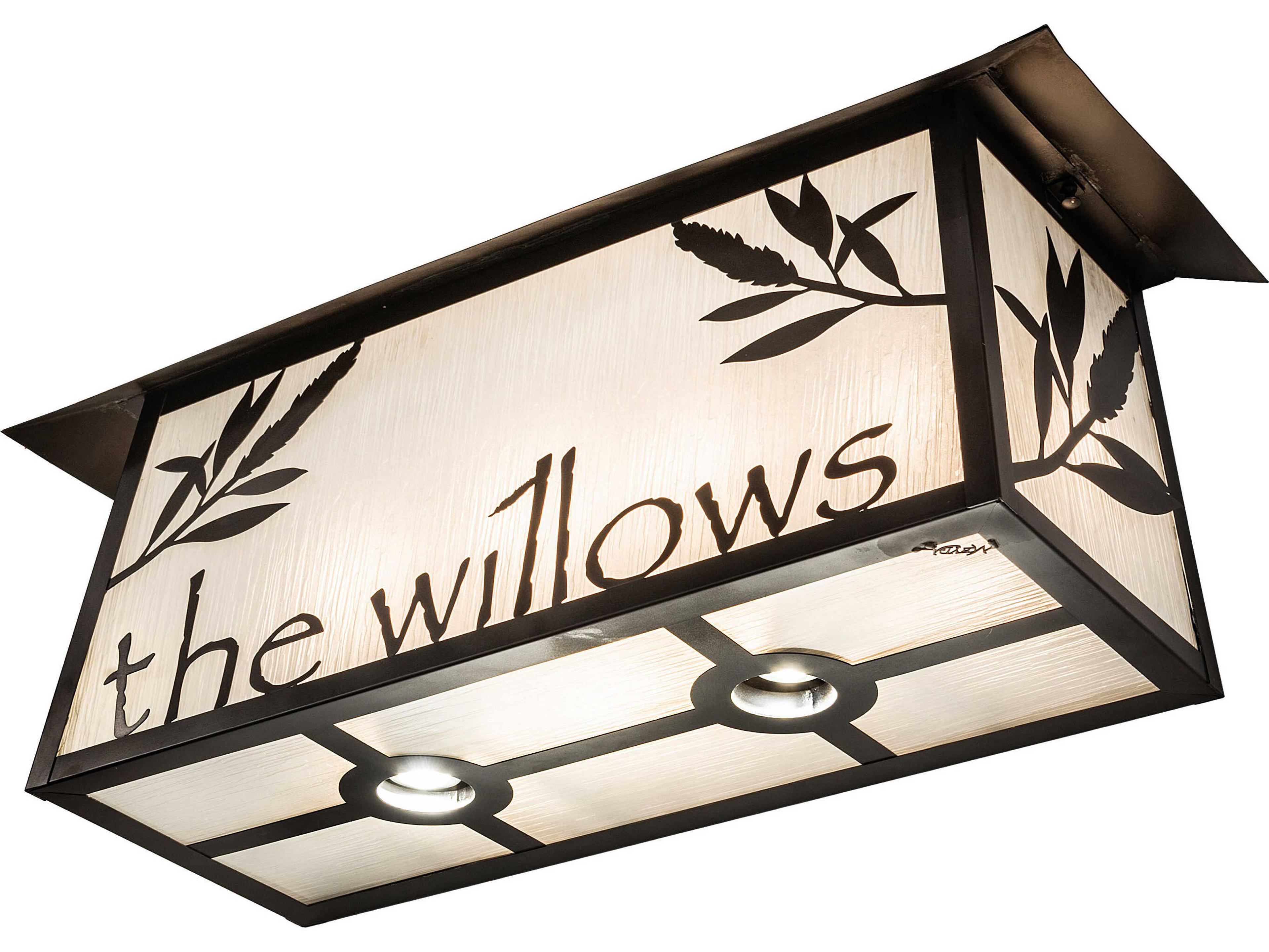 Meyda Personalized 4-Light Outdoor Wall Light