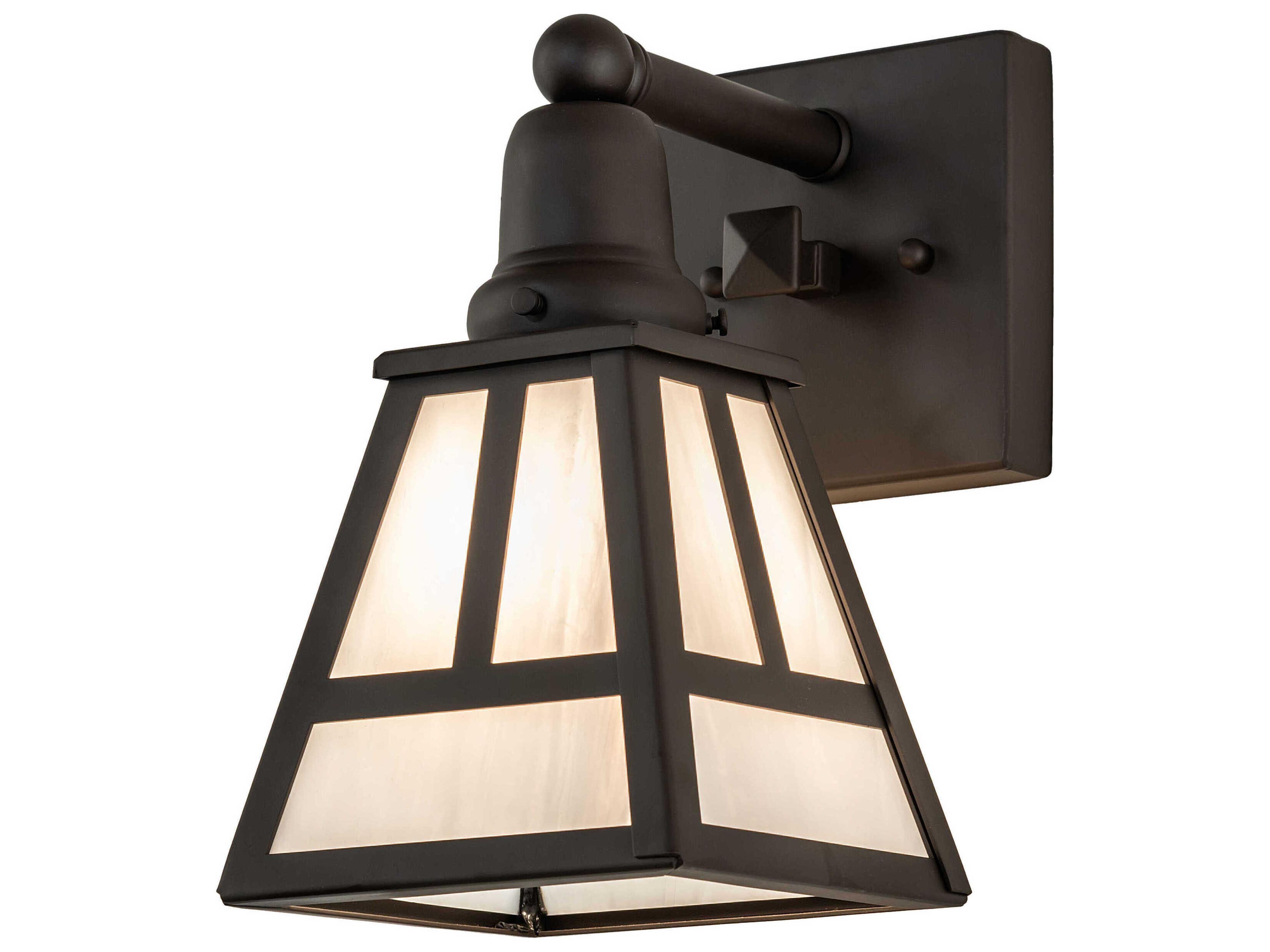 Meyda T-mission 1-Light Oil Rubbed Bronze Wall Sconce