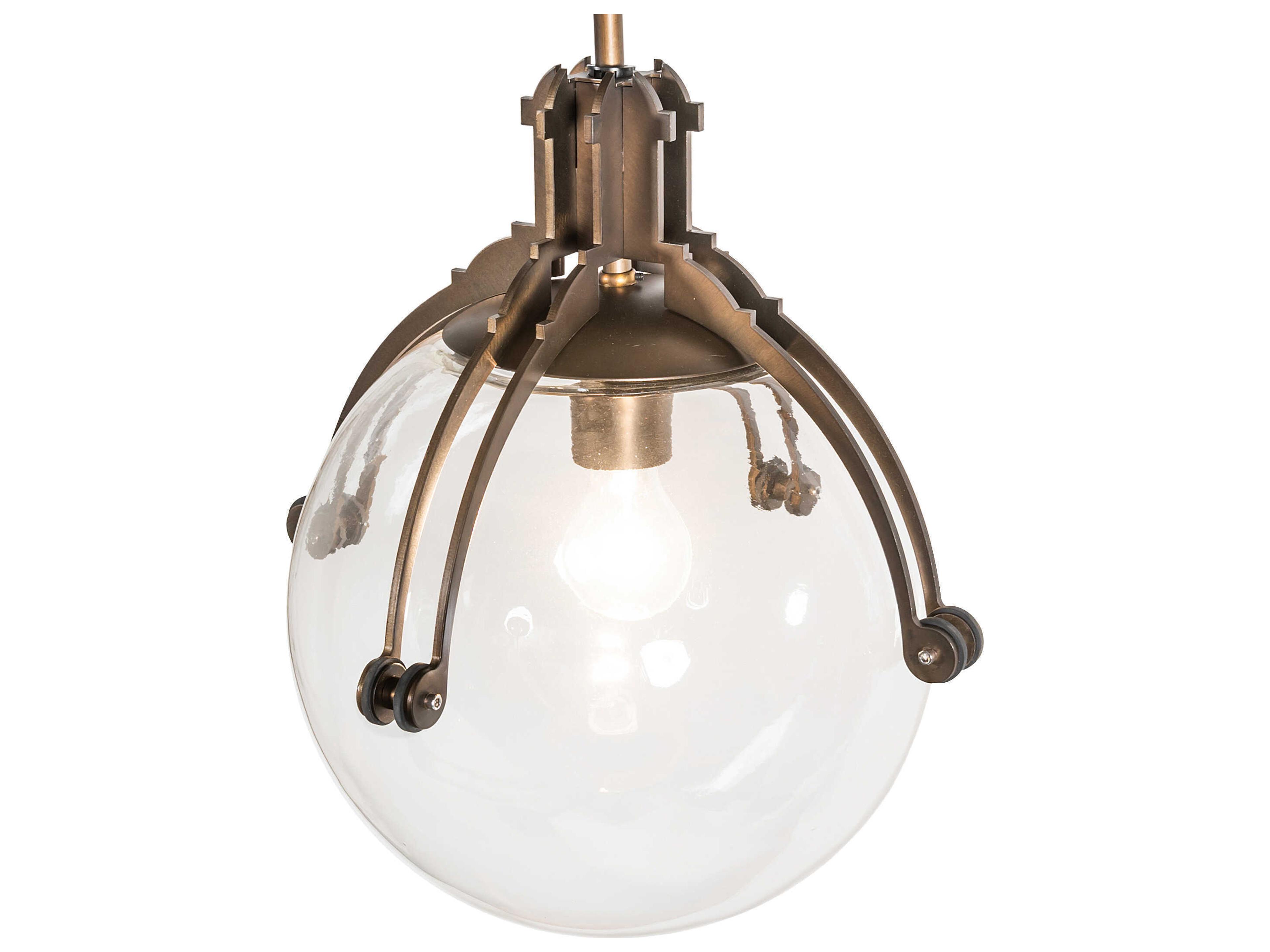 Meyda Bola 1-Light Antique Copper Wall Sconce