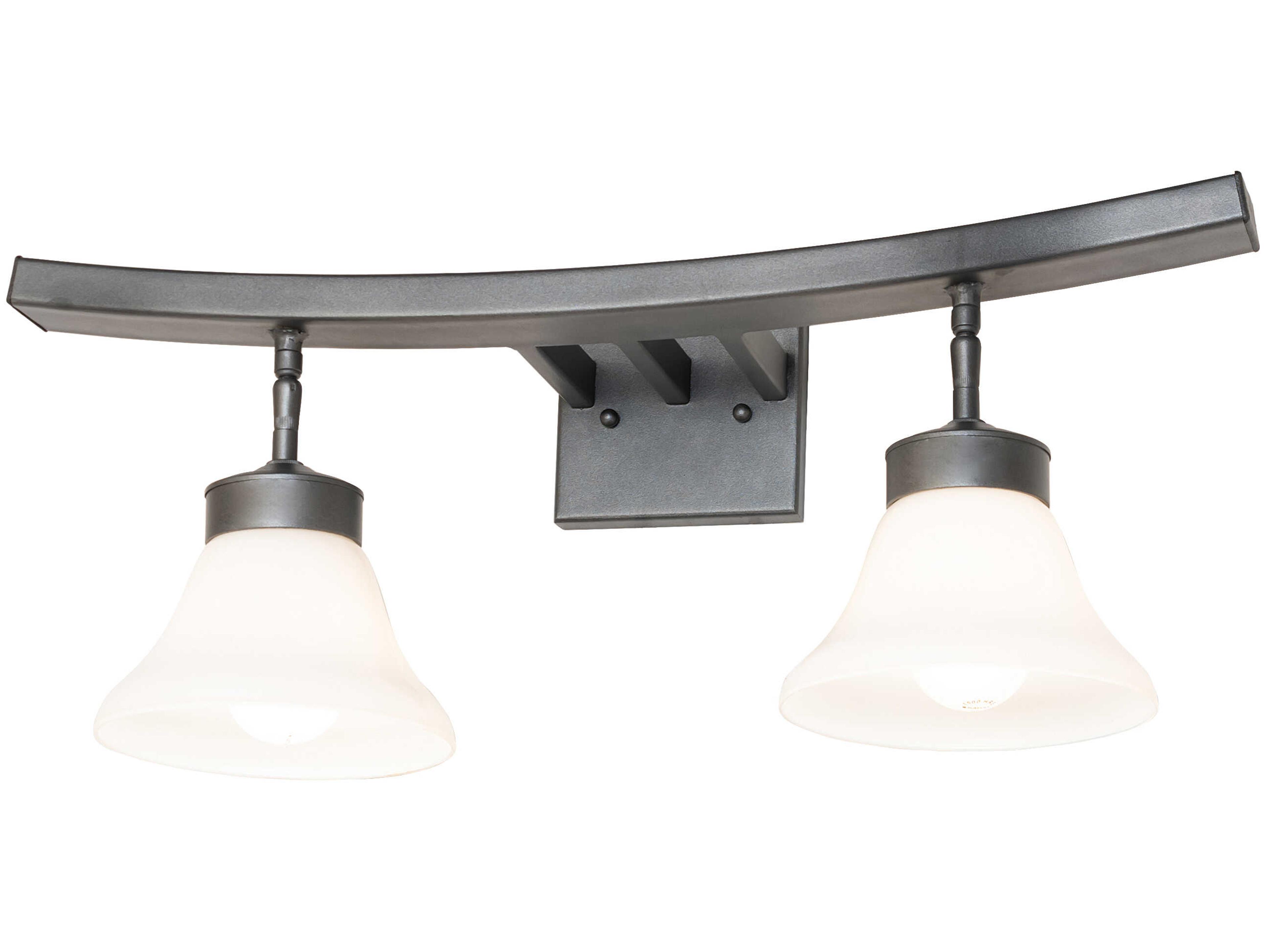 Leya 2-Light Blackened Pewter Vanity Light