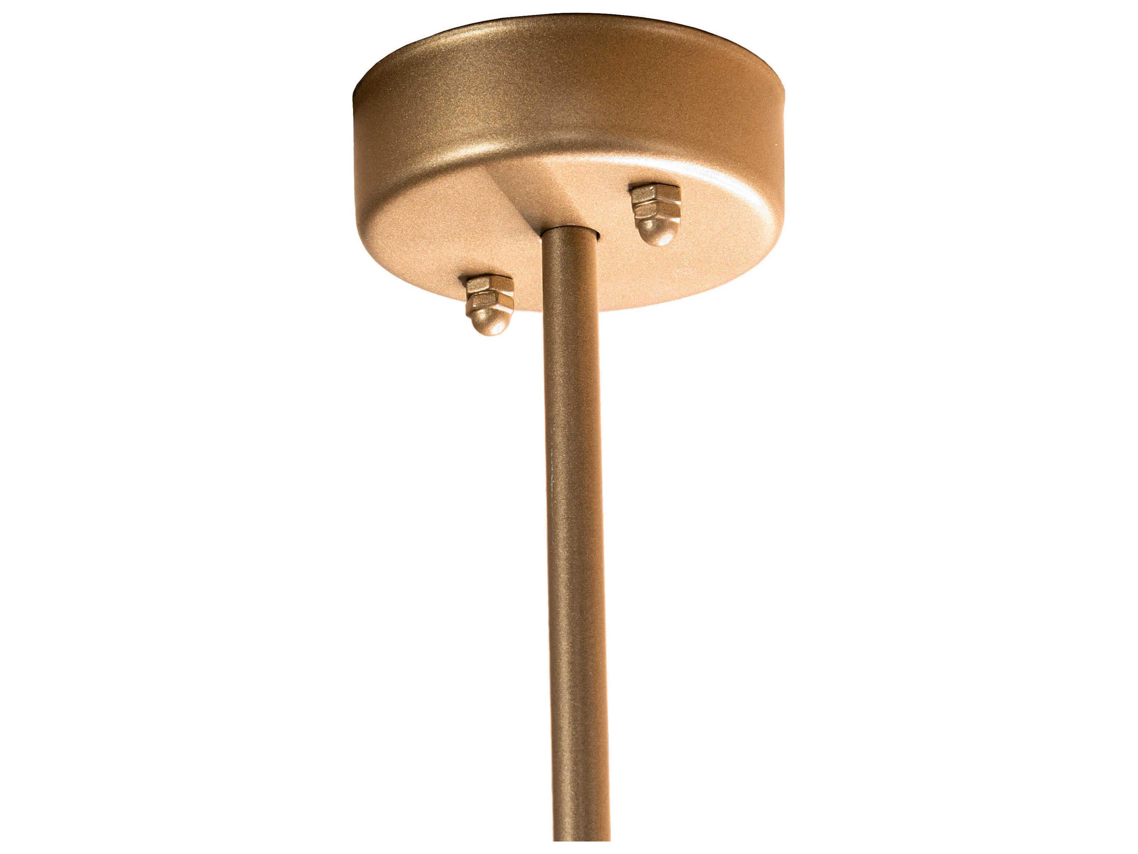 Meyda Cilindro Weave-Tex Gold Metallic Flat Black Pendant