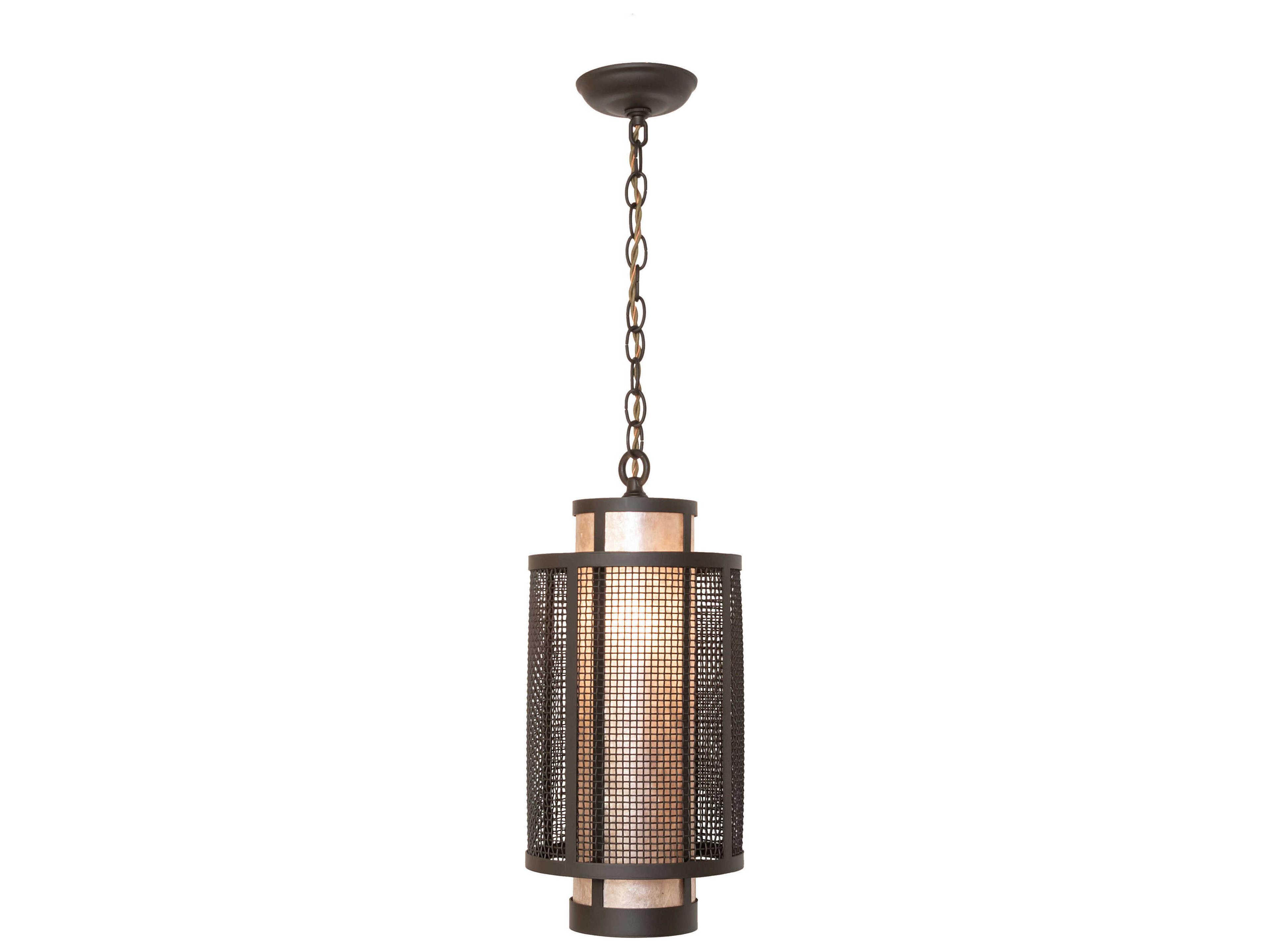 Cilindro 1-Light Oil Rubbed Bronze Mini Pendant