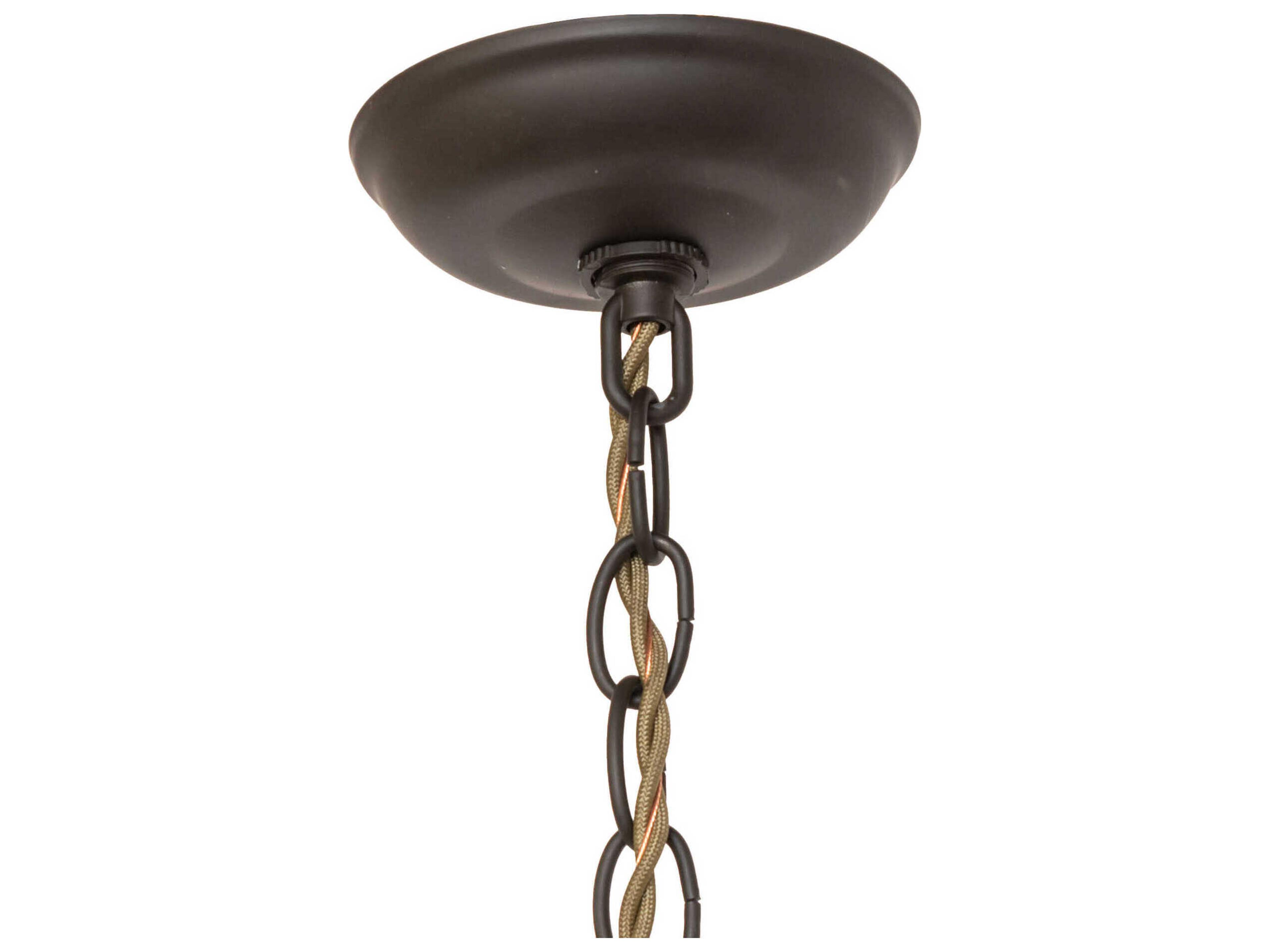 Meyda Cilindro 1-Light Oil Rubbed Bronze Mini Pendant