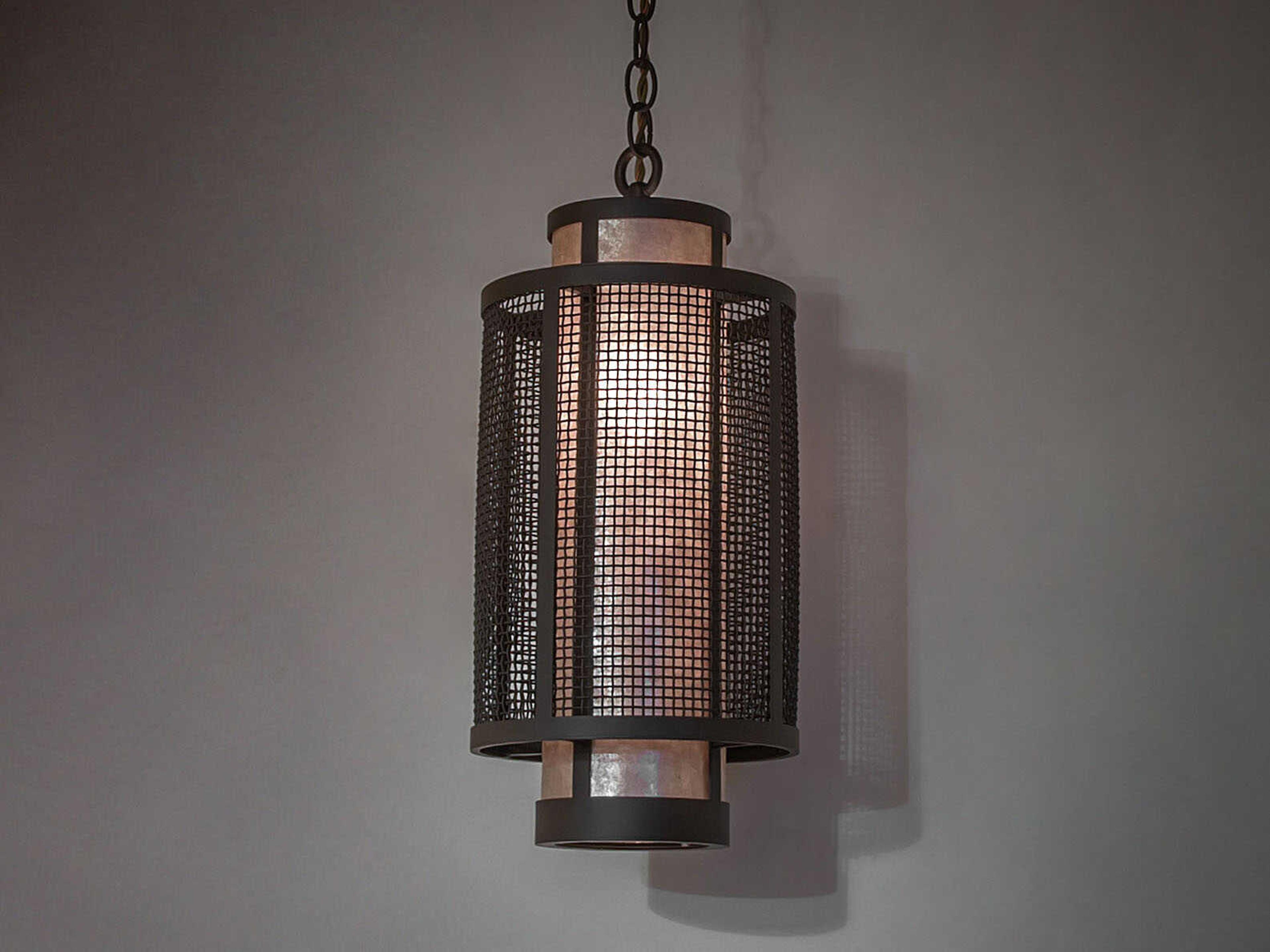 Meyda Cilindro 1-Light Oil Rubbed Bronze Mini Pendant