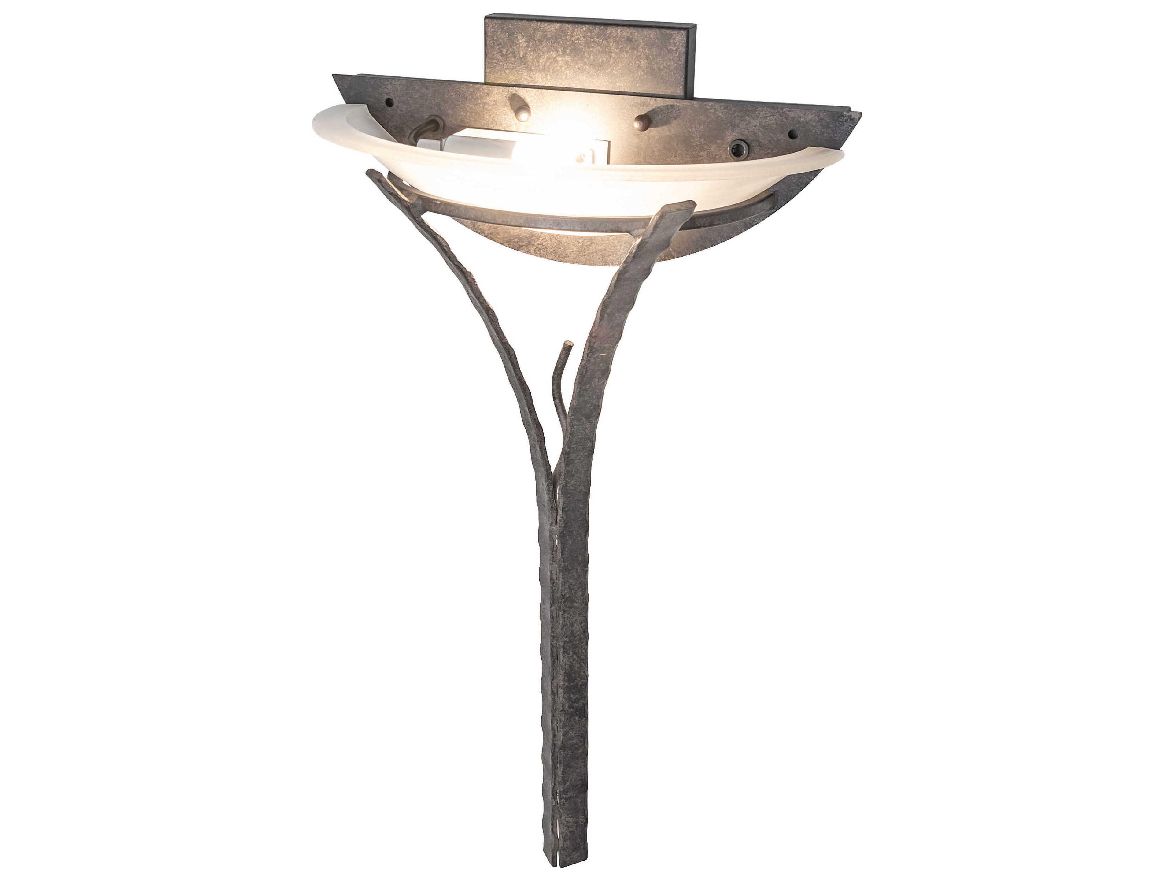 Meyda Rustic Range 1-Light Smoke Gray Traditional Wall Sconce