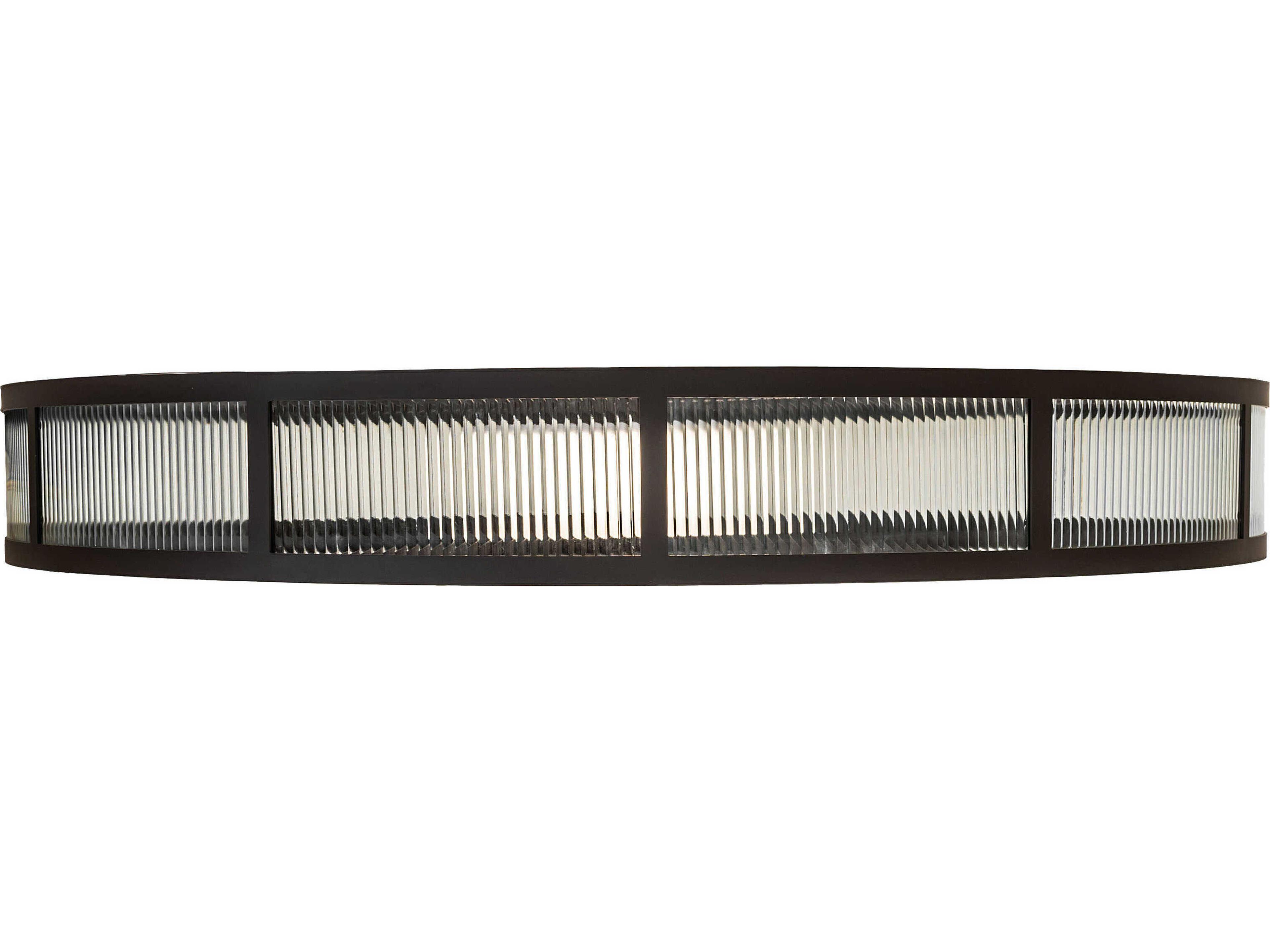 Meyda Smythe Marquee Oil Rubbed Bronze Flush Mount