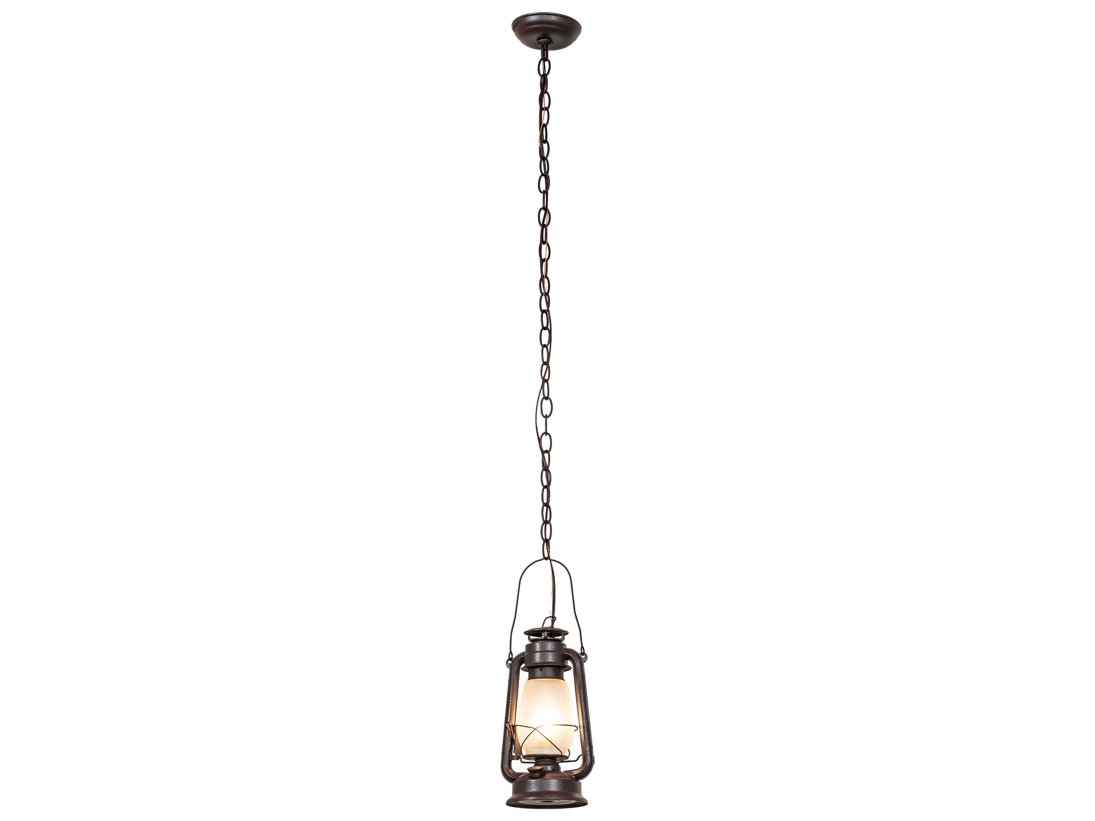 Meyda Miners Lantern 1-Light Outdoor Hanging Light