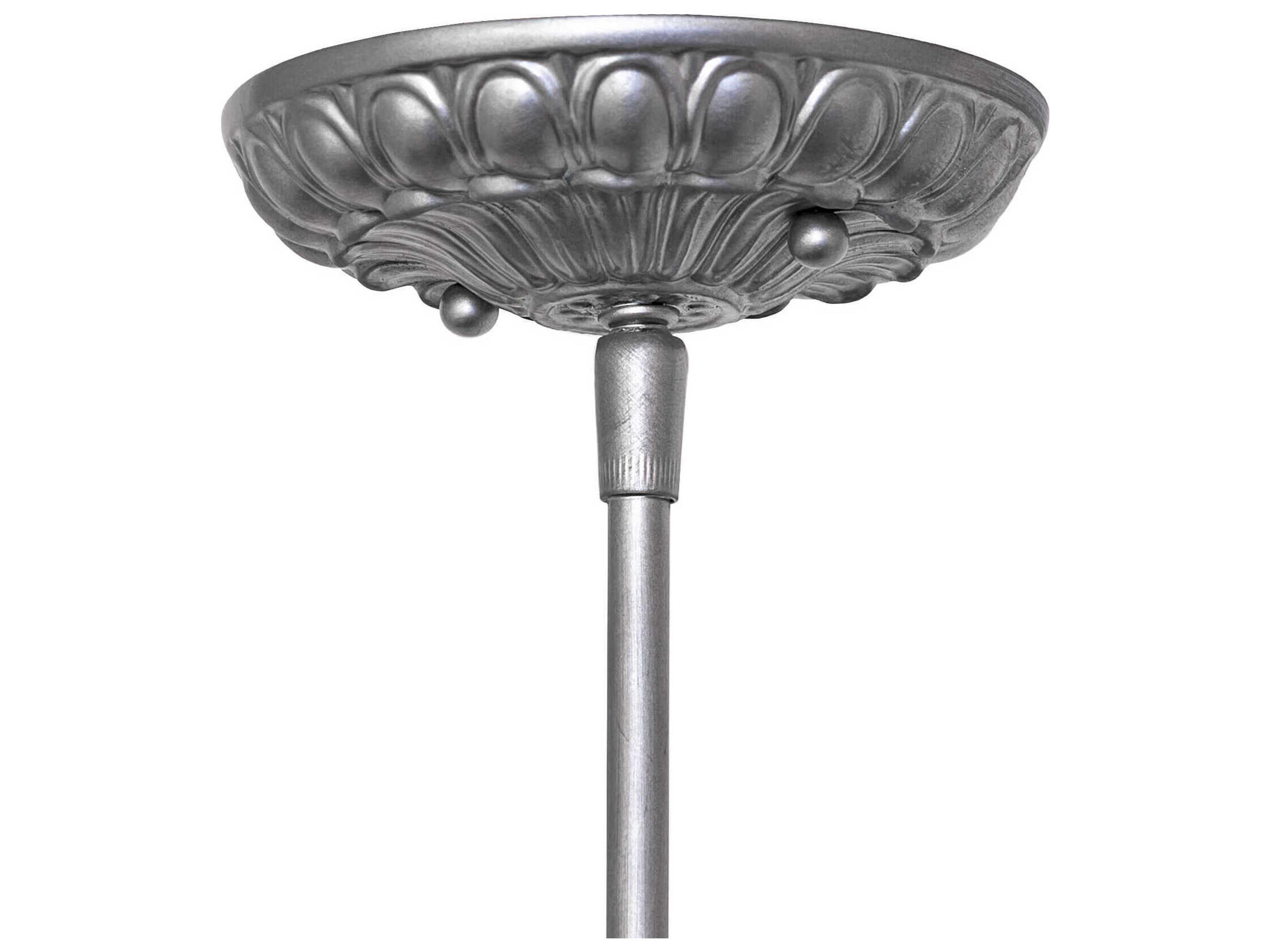 Meyda 1-Light Brushed Nickel Traditional Mini Pendant