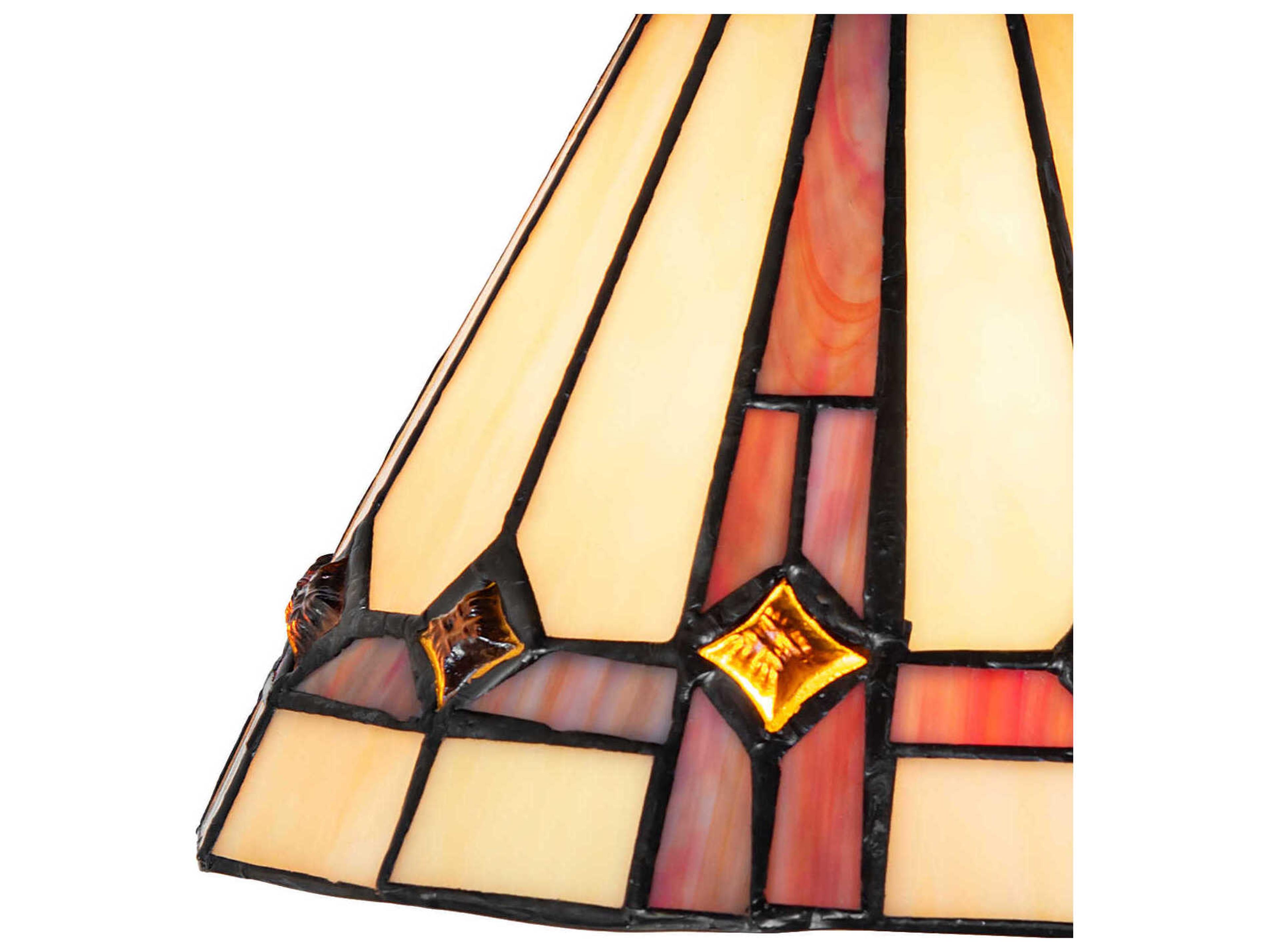 Meyda Belvidere 1-Light Mahogany Bronze Traditional Flush Mount