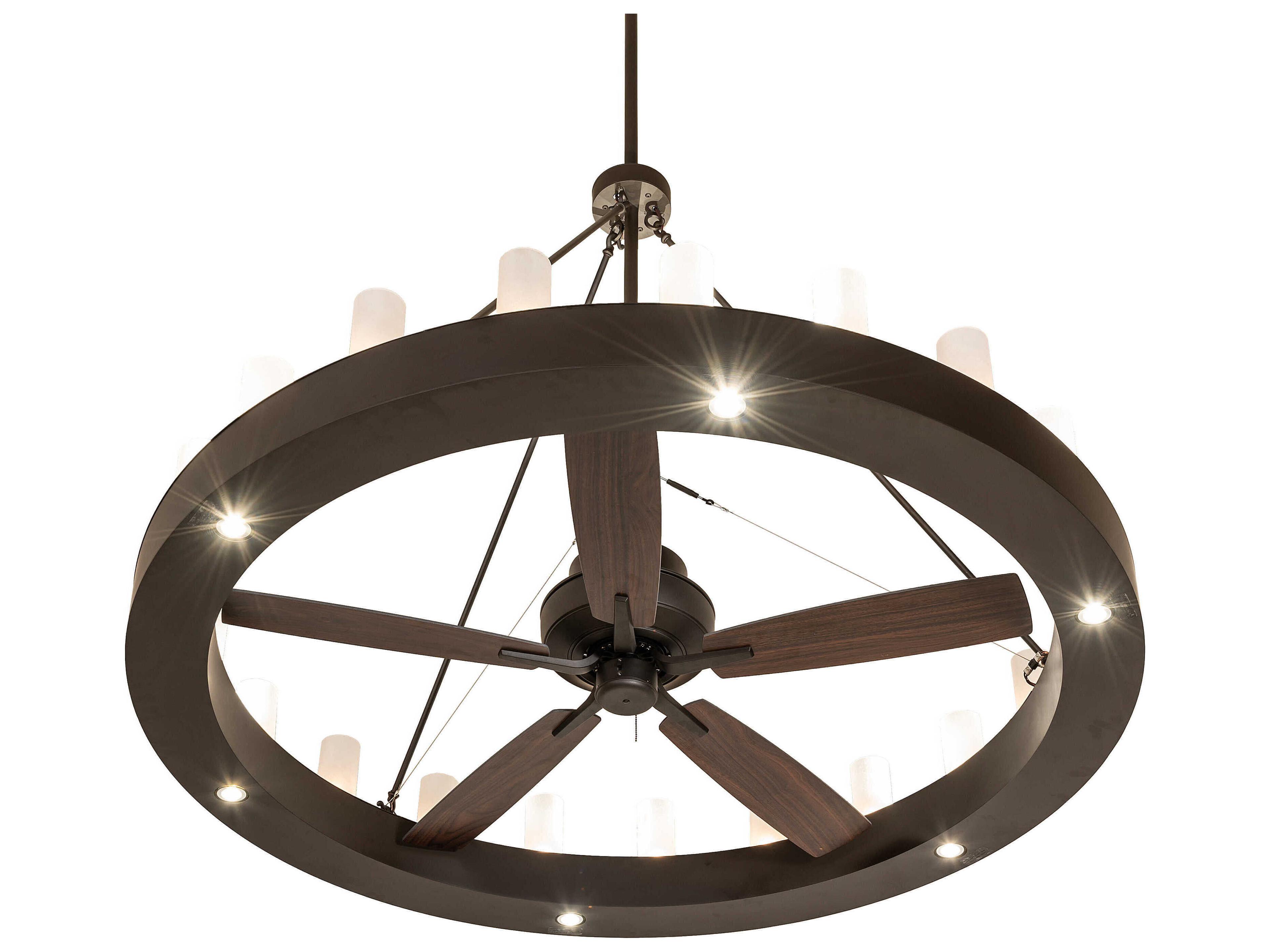 Meyda Loxley 64" Ceiling Fan