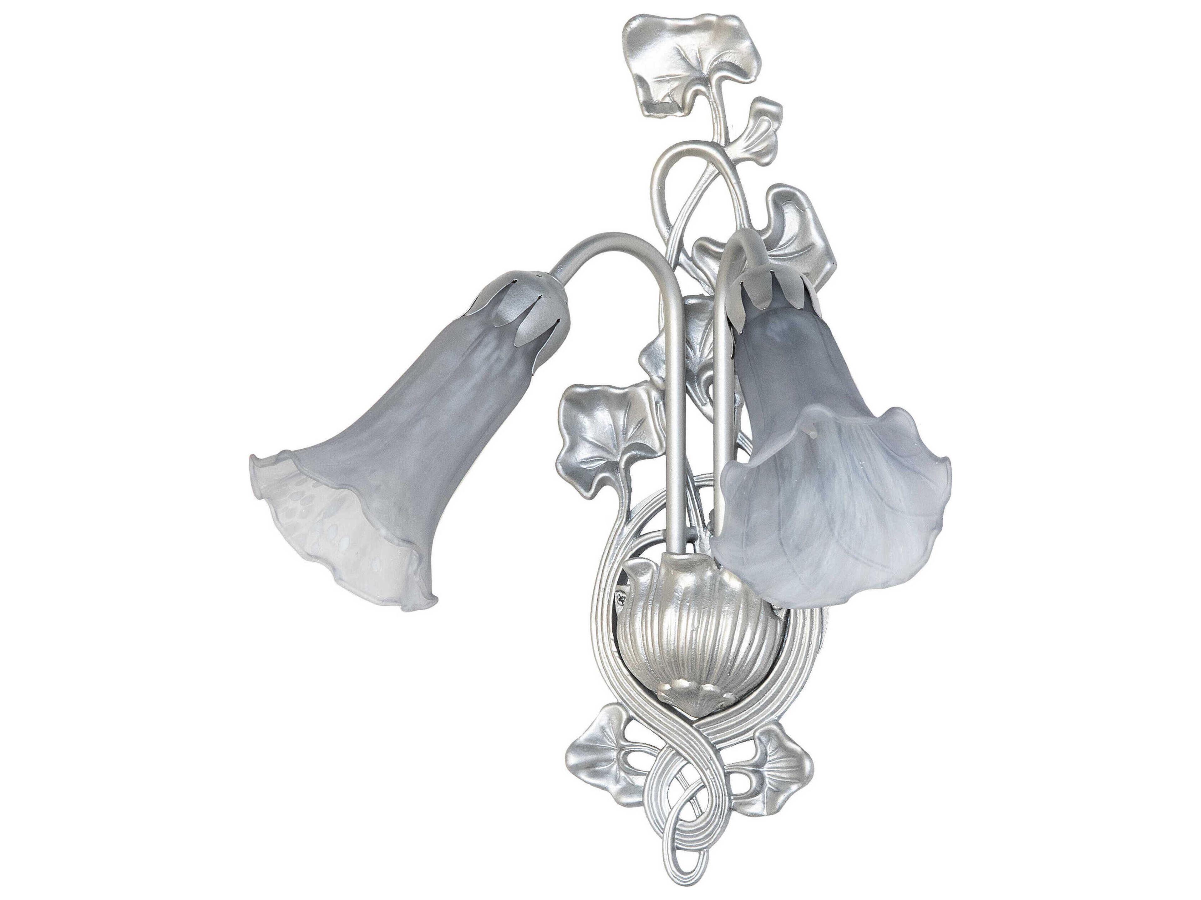 Meyda Tiffany Pond Lily 2-Light Light Sandstone Wall Sconce