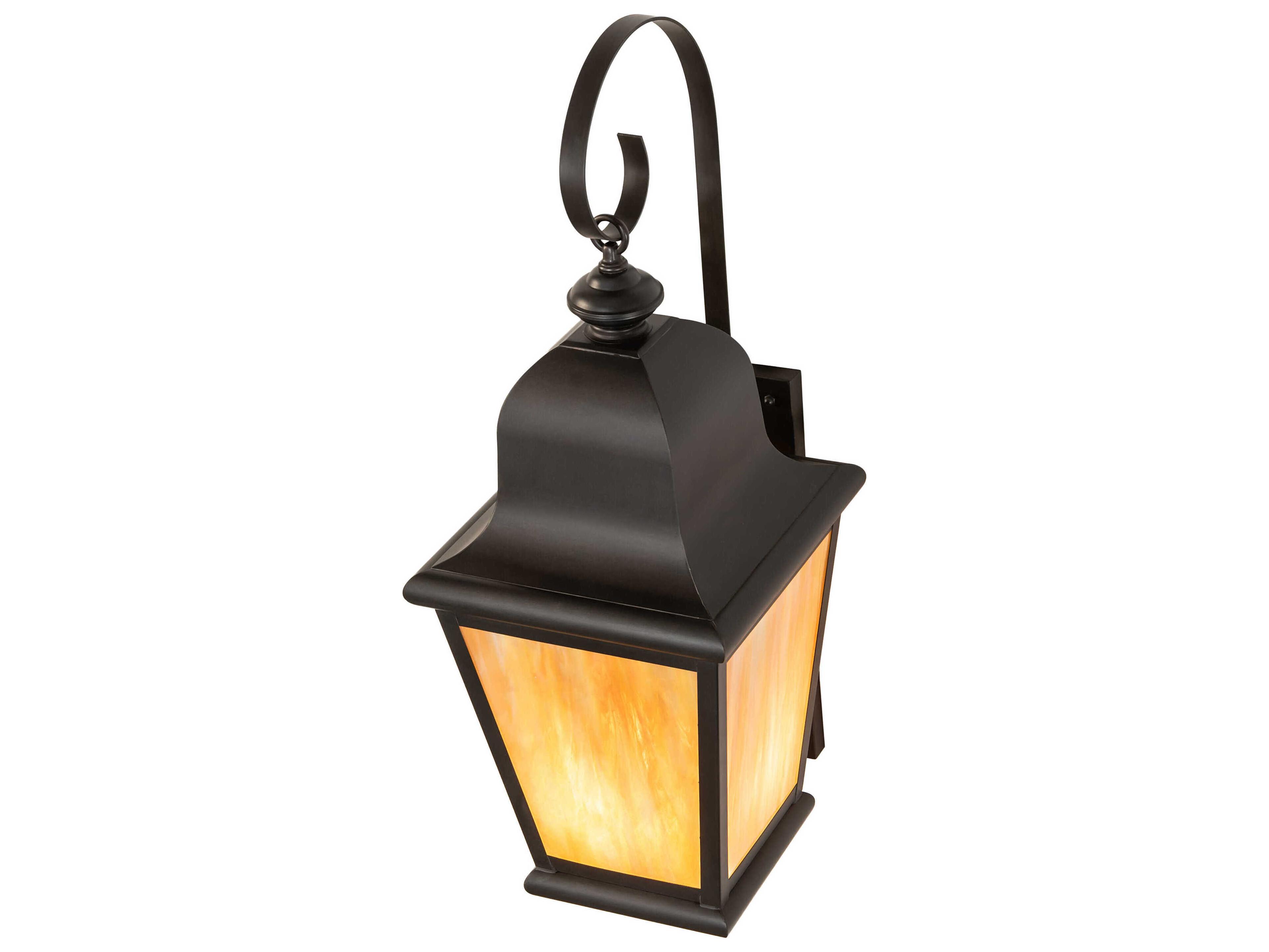 Meyda Lapalma 3-Light Oil Rubbed Bronze Outdoor Wall Light