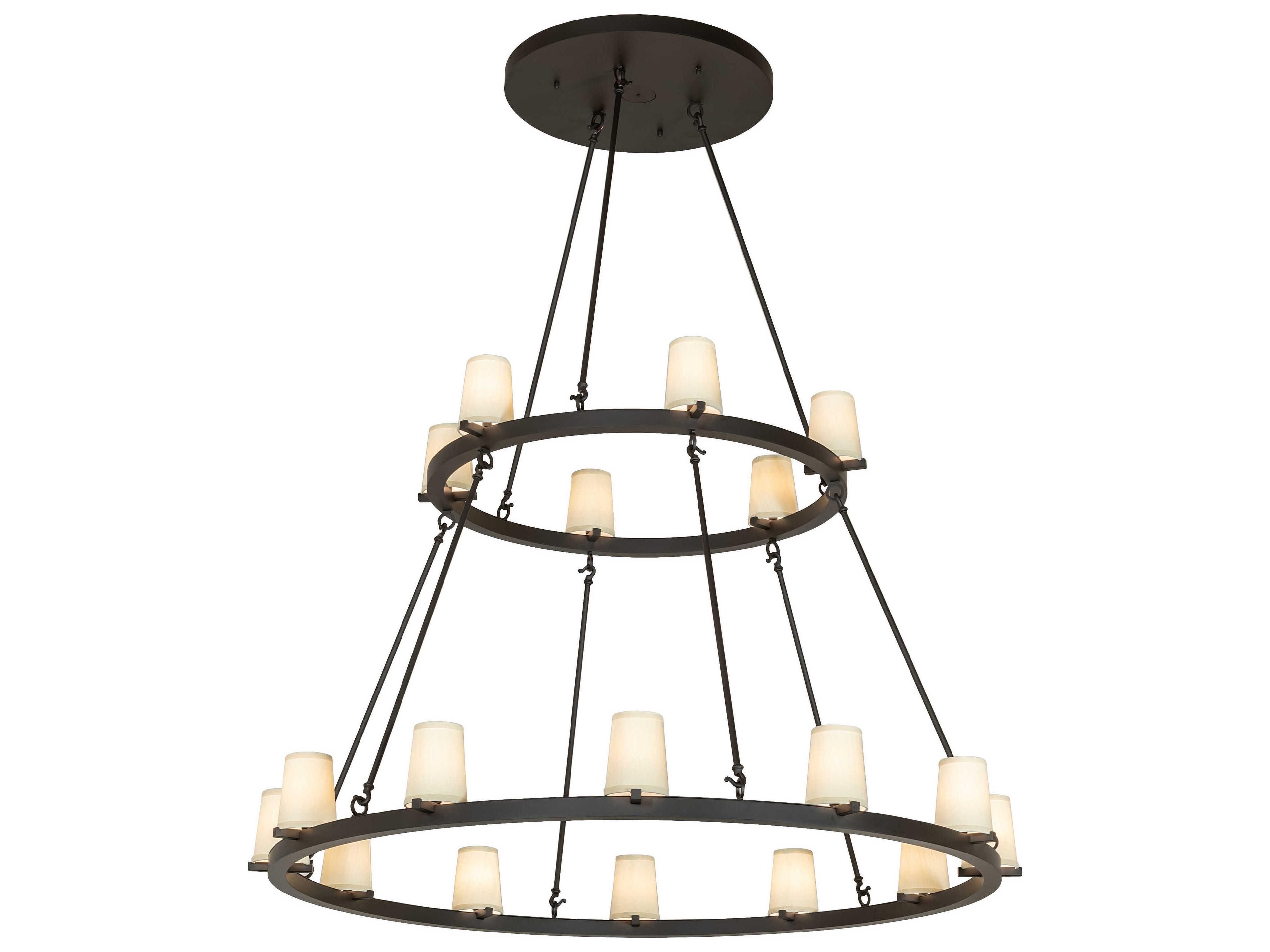 Loxley 18-Light Oil Rubbed Bronze Chandelier
