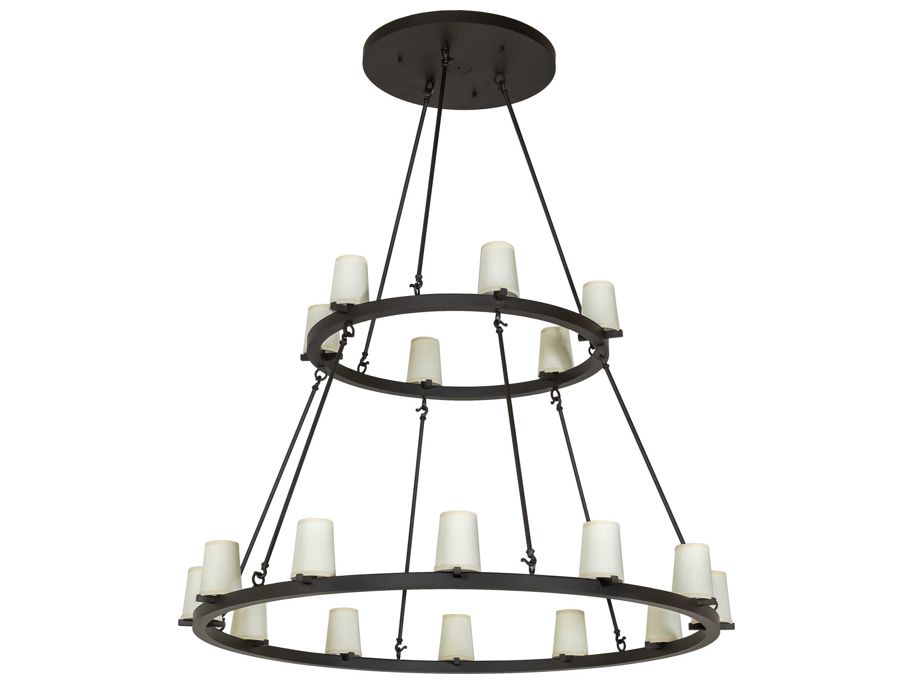 Meyda Loxley 18-Light Oil Rubbed Bronze Chandelier