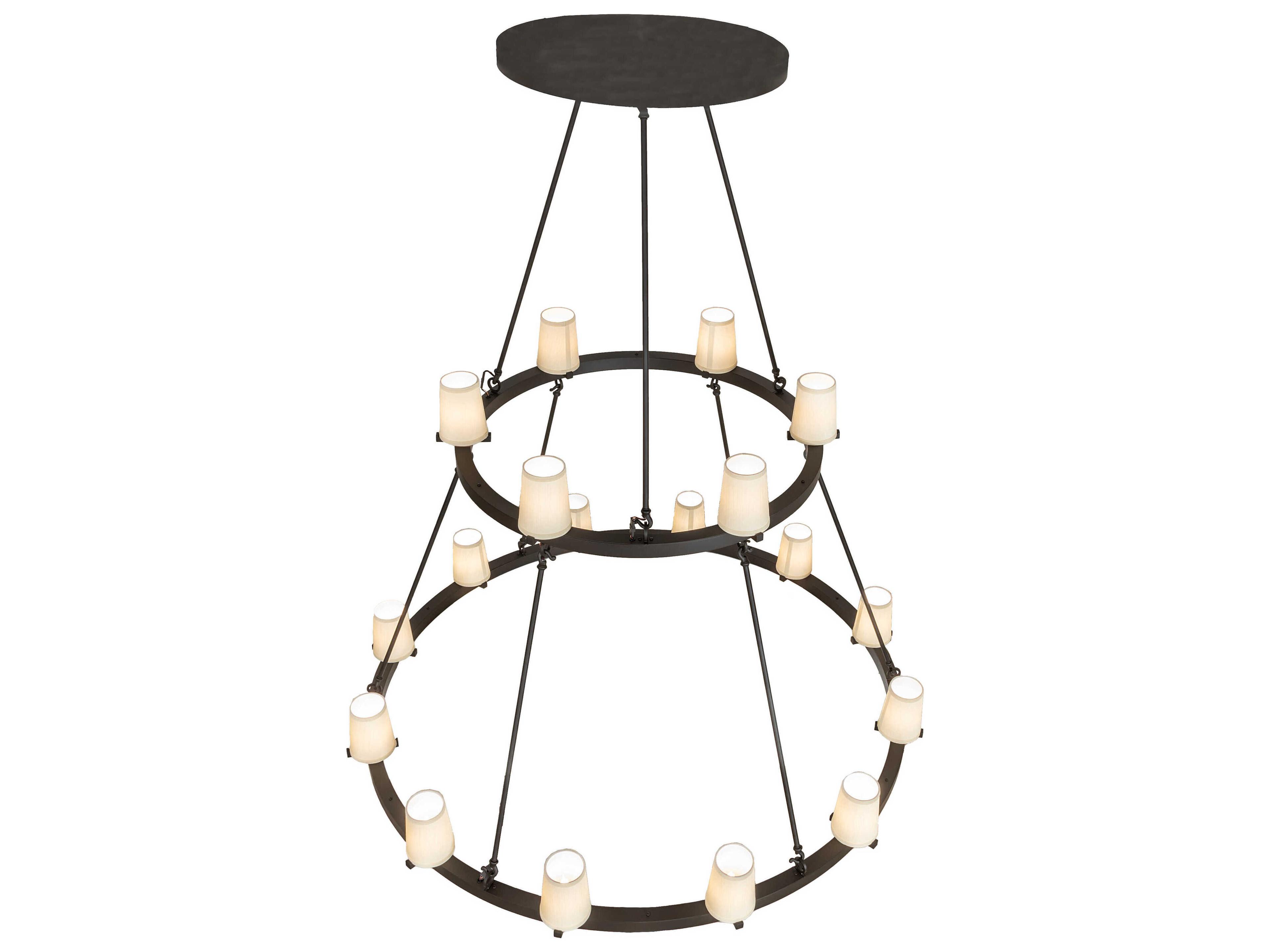 Meyda Loxley 18-Light Oil Rubbed Bronze Chandelier