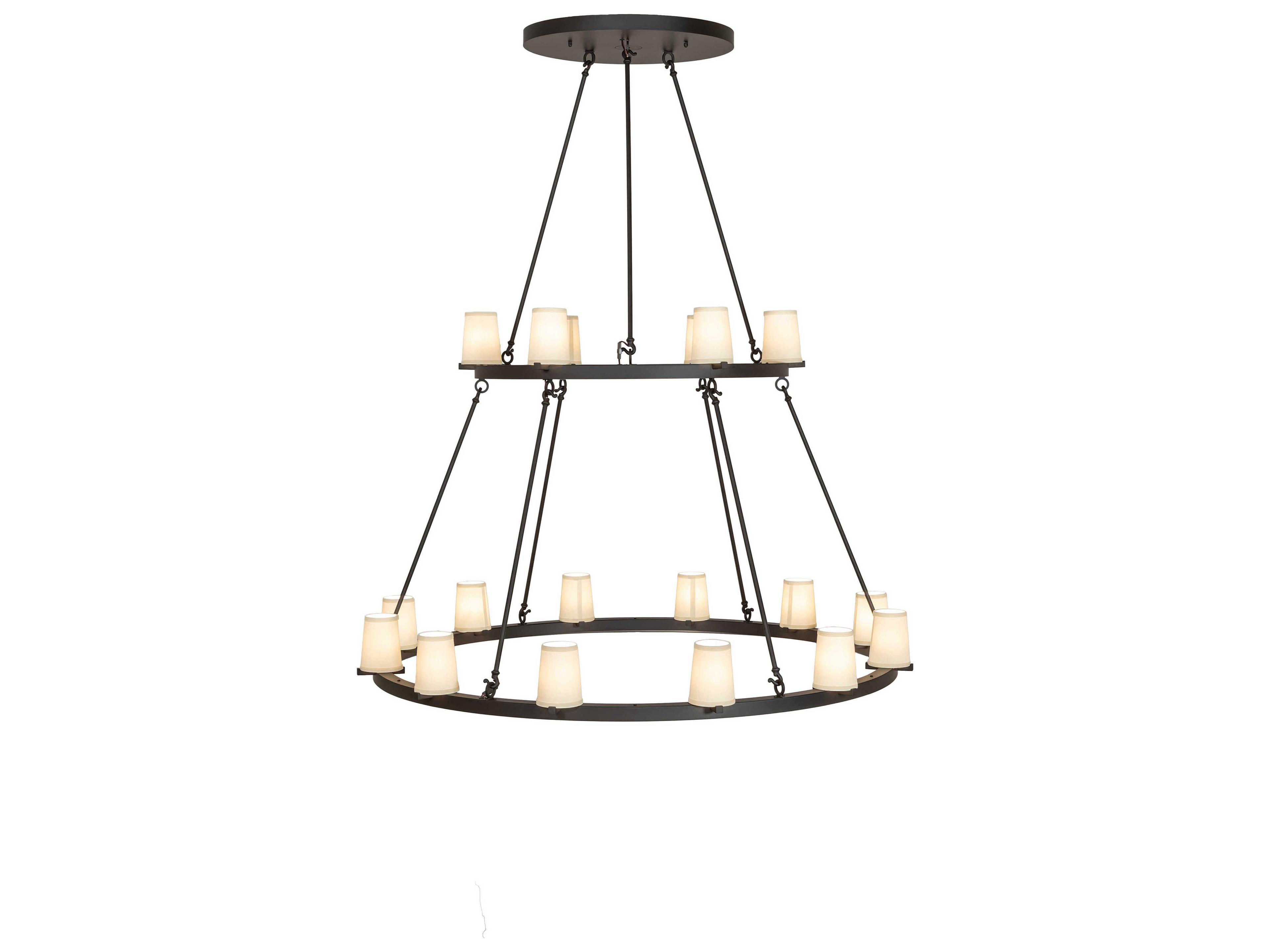 Meyda Loxley 18-Light Oil Rubbed Bronze Chandelier