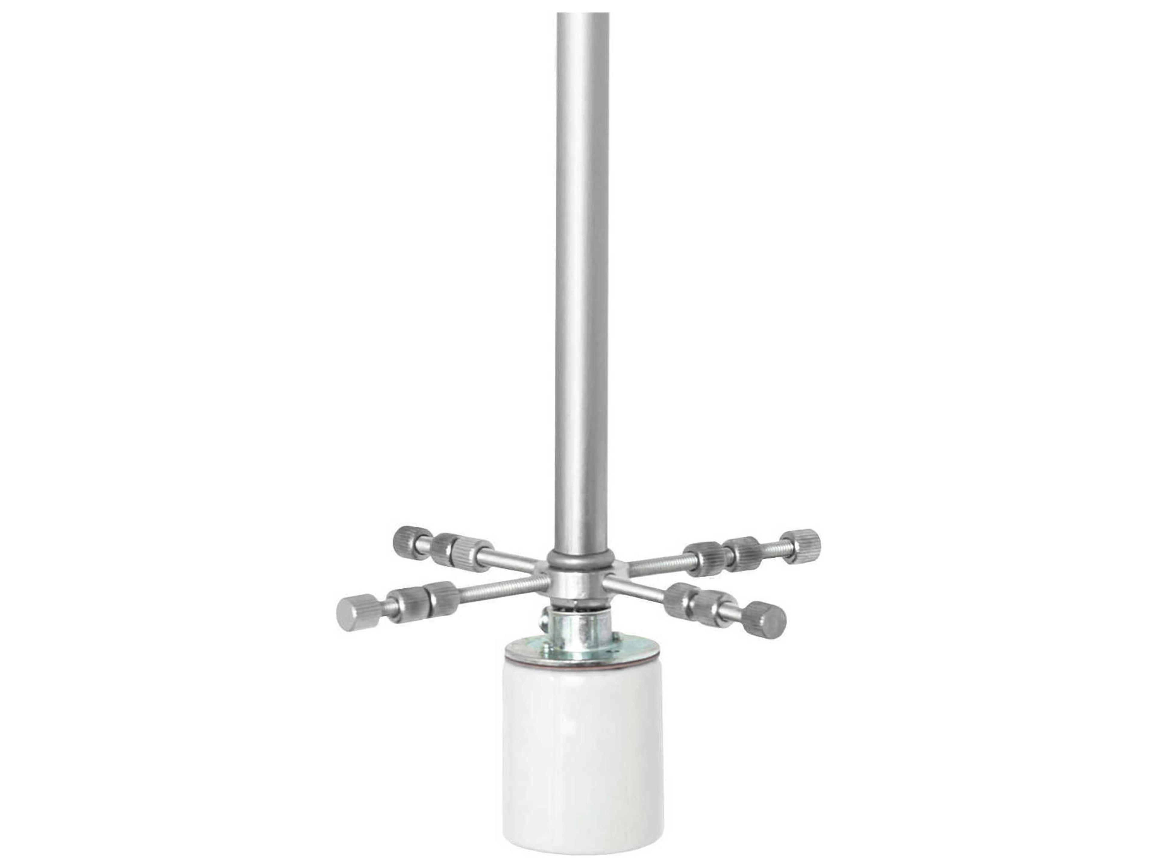 Meyda Cilindro 1-Light Brushed Nickel Mini Pendant