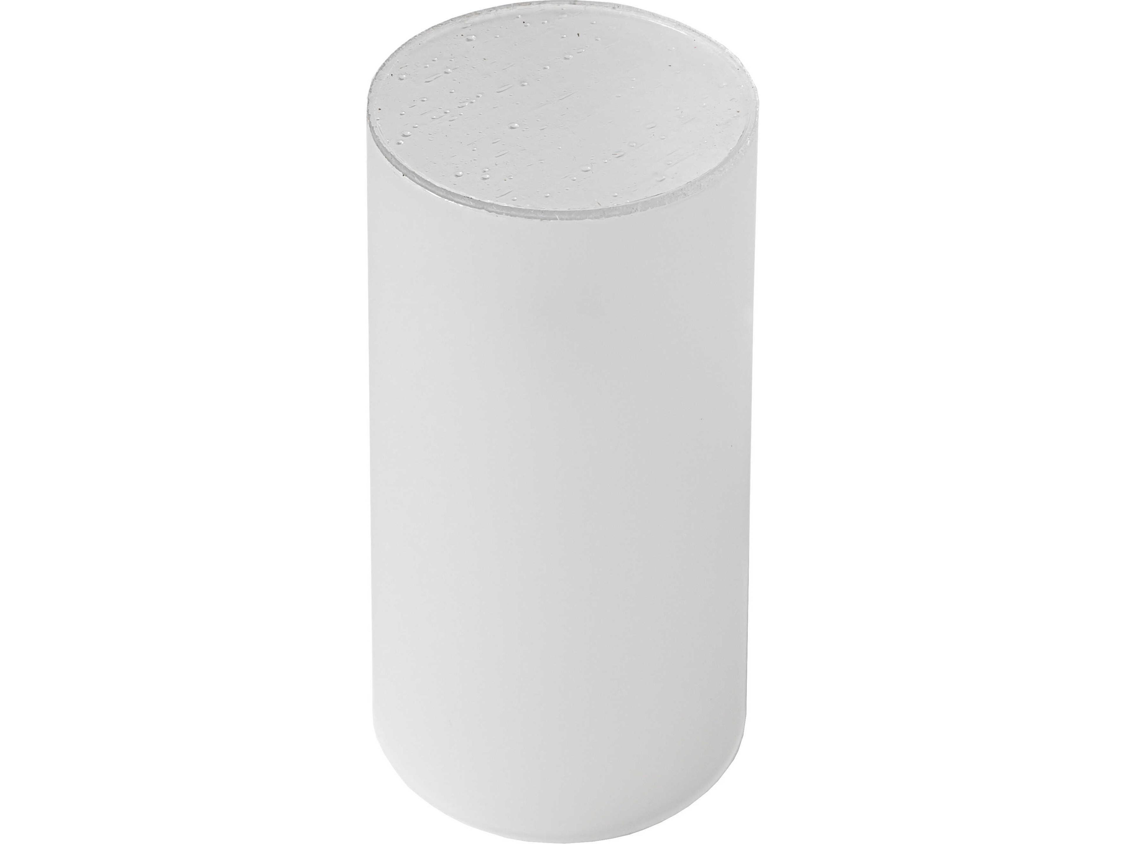 Cilindro Clear Frosted Glass & Rainstone Idalight