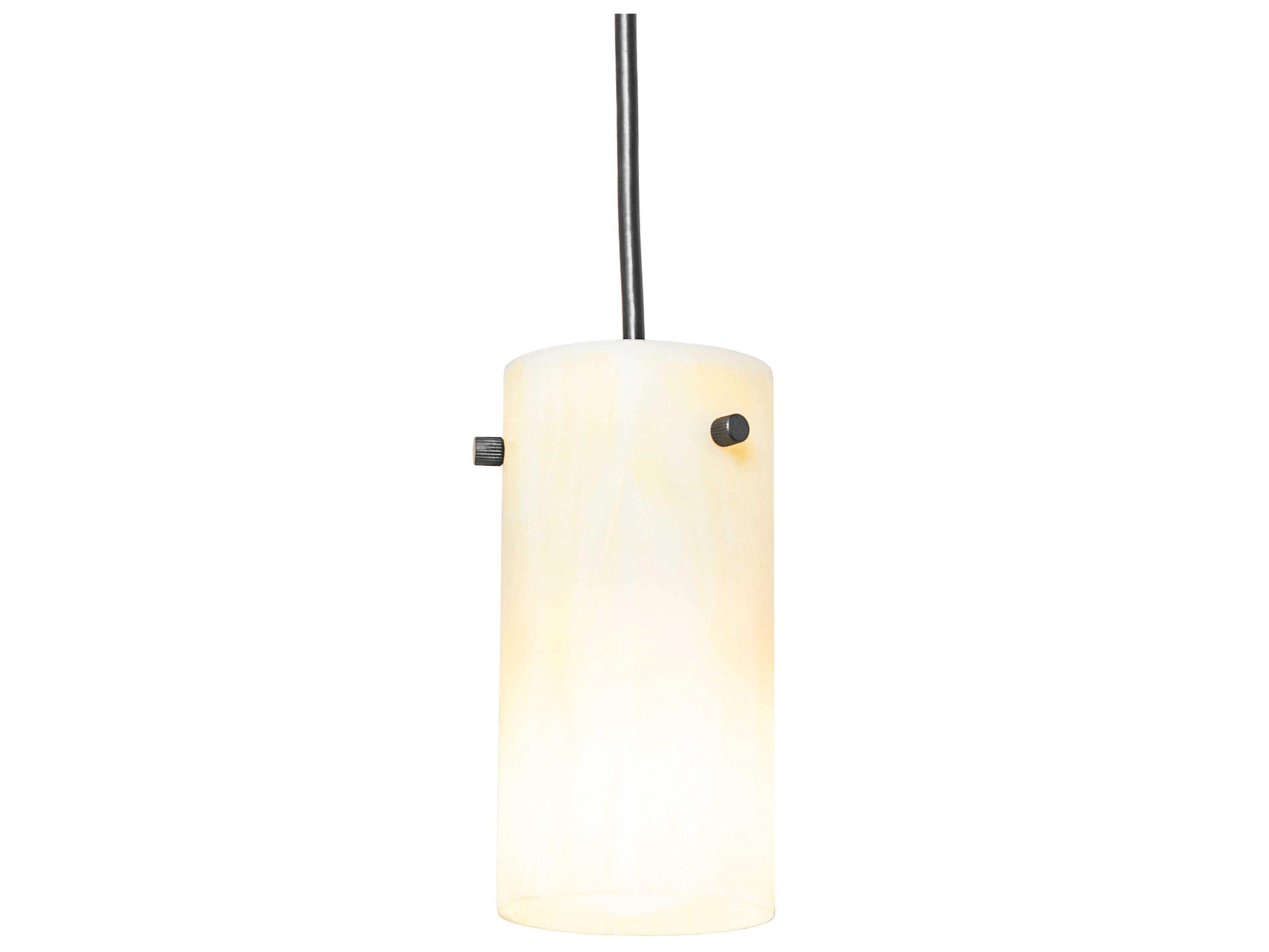 Cilindro 1-Light Wrought Iron Mini Pendant