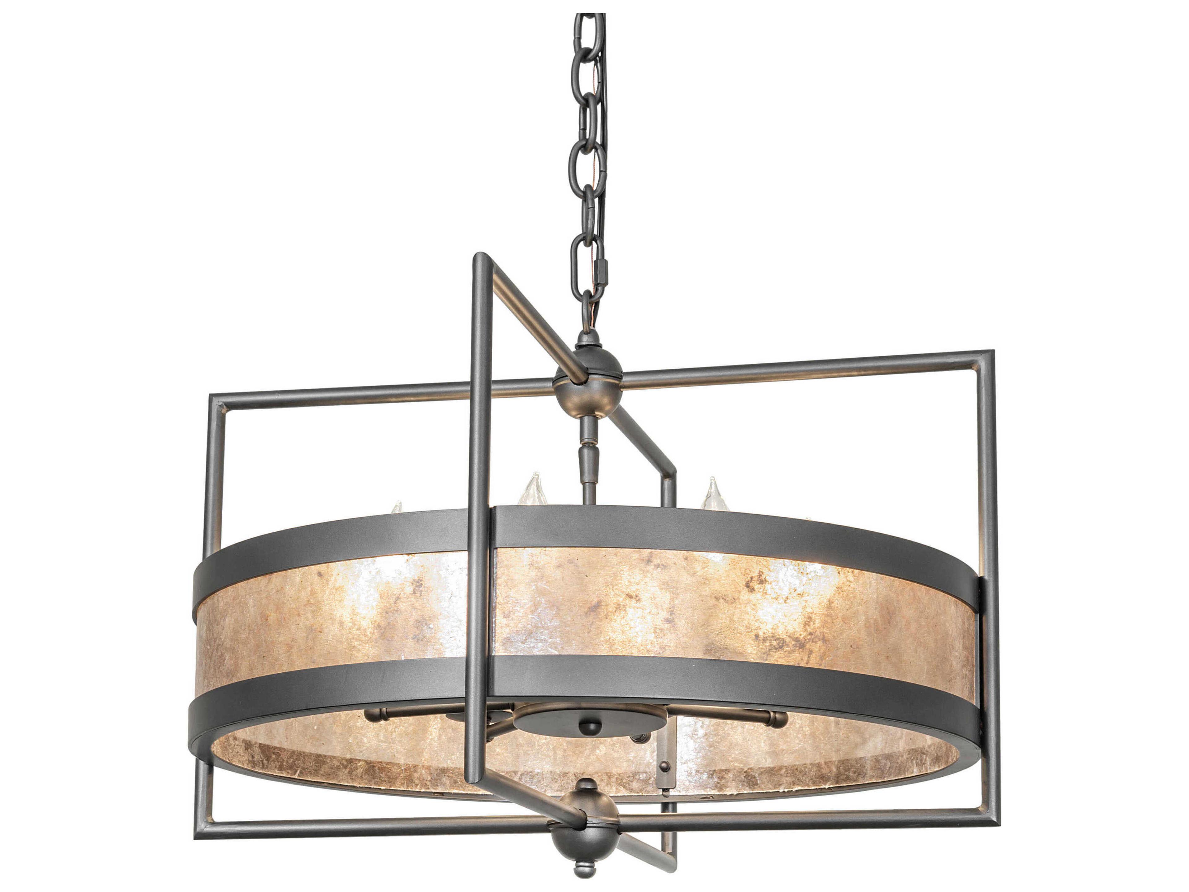 Aldari 8-Light Wrought Iron Chandelier