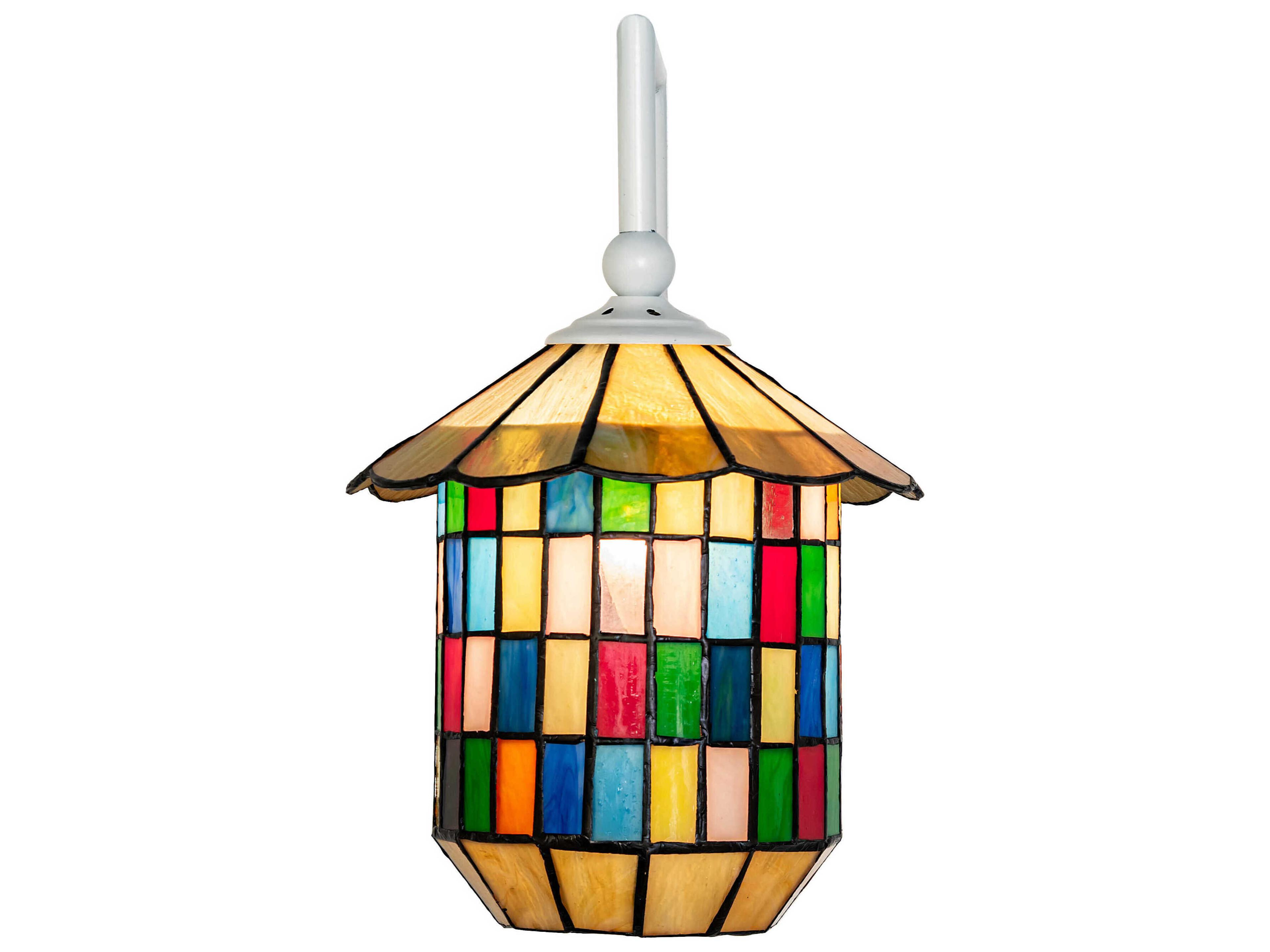 Meyda Meyer 1-Light White Wall Sconce