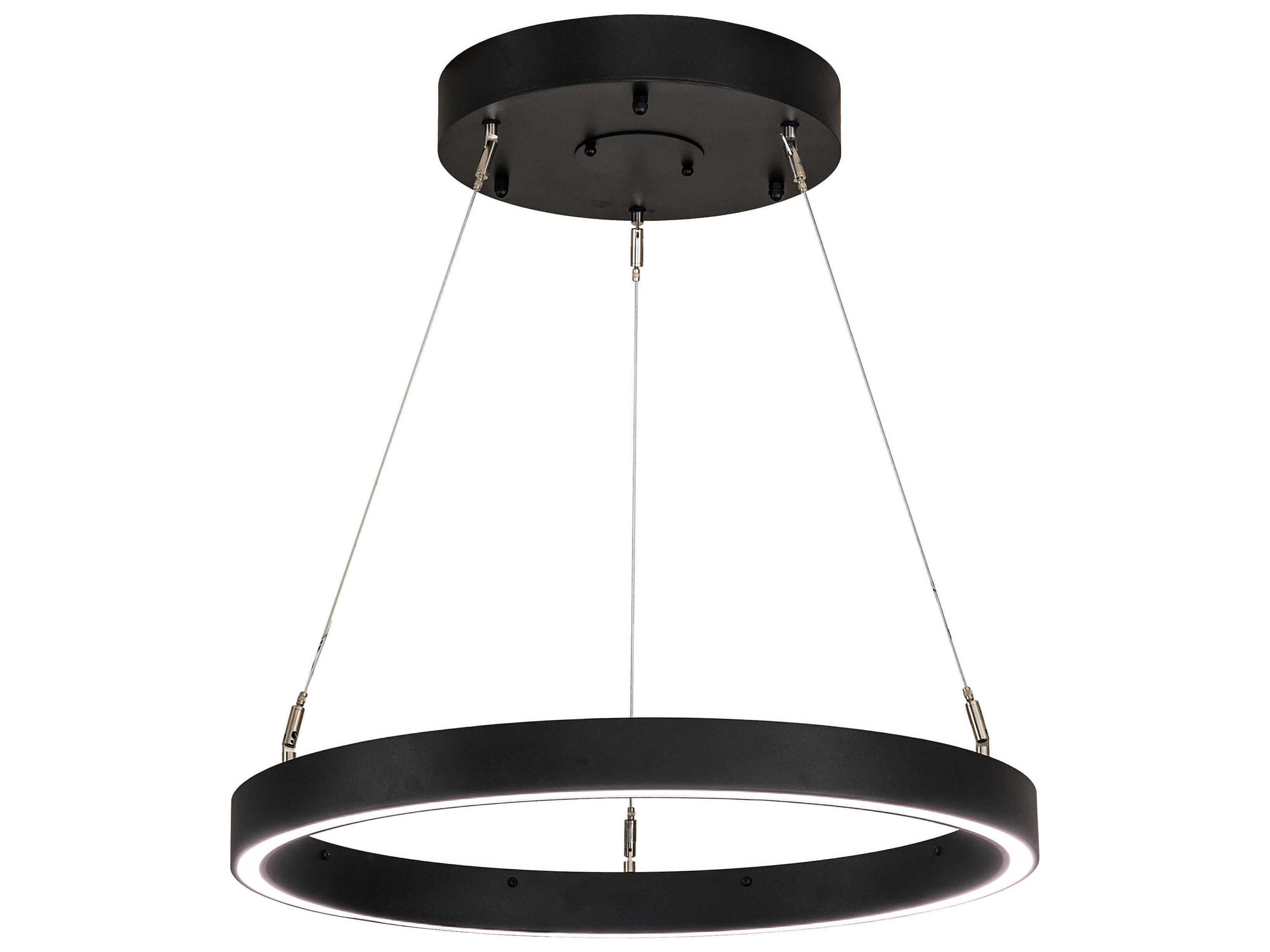 Anillo Textured Black Pendant