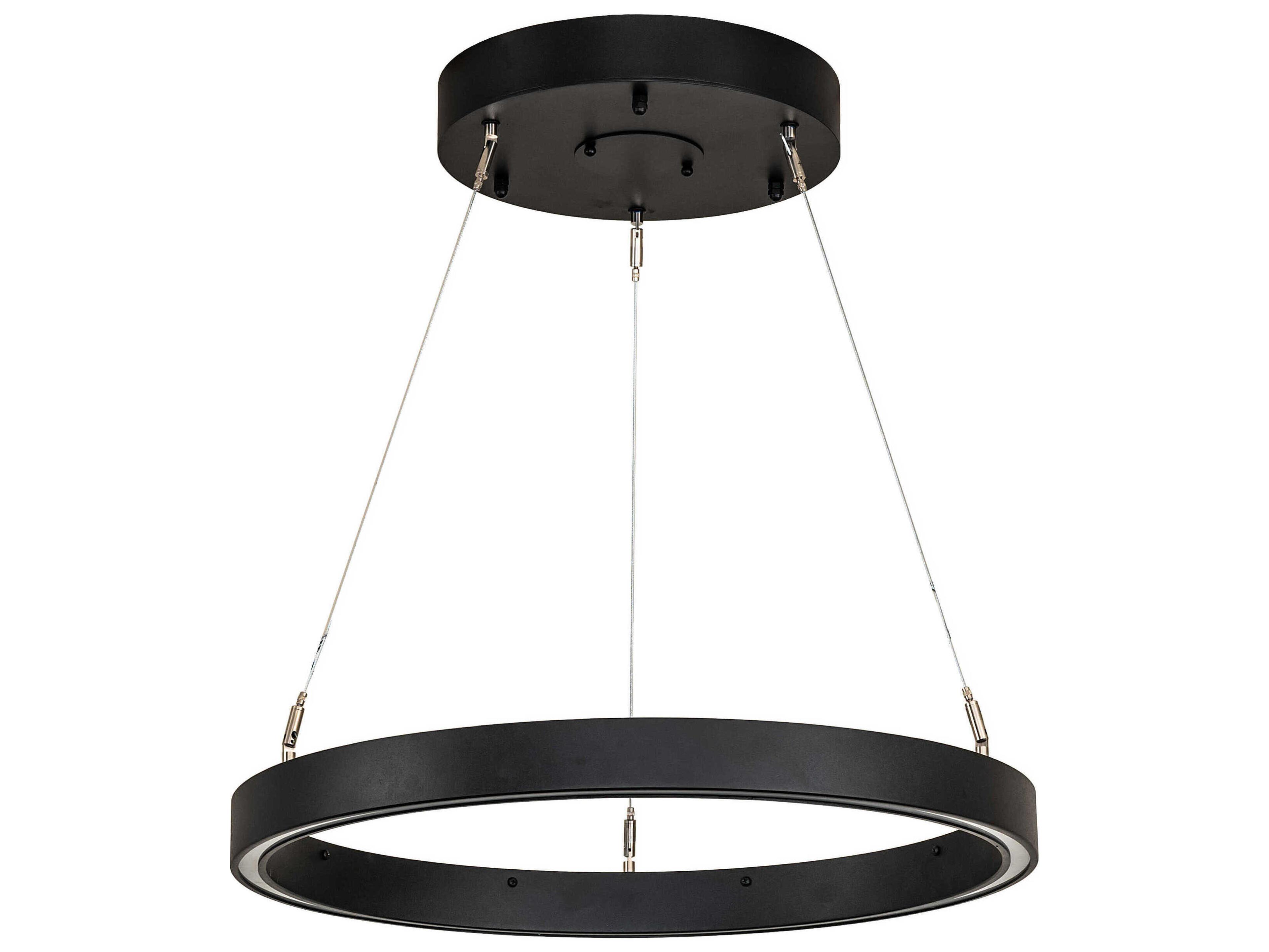 Meyda Anillo Textured Black Pendant