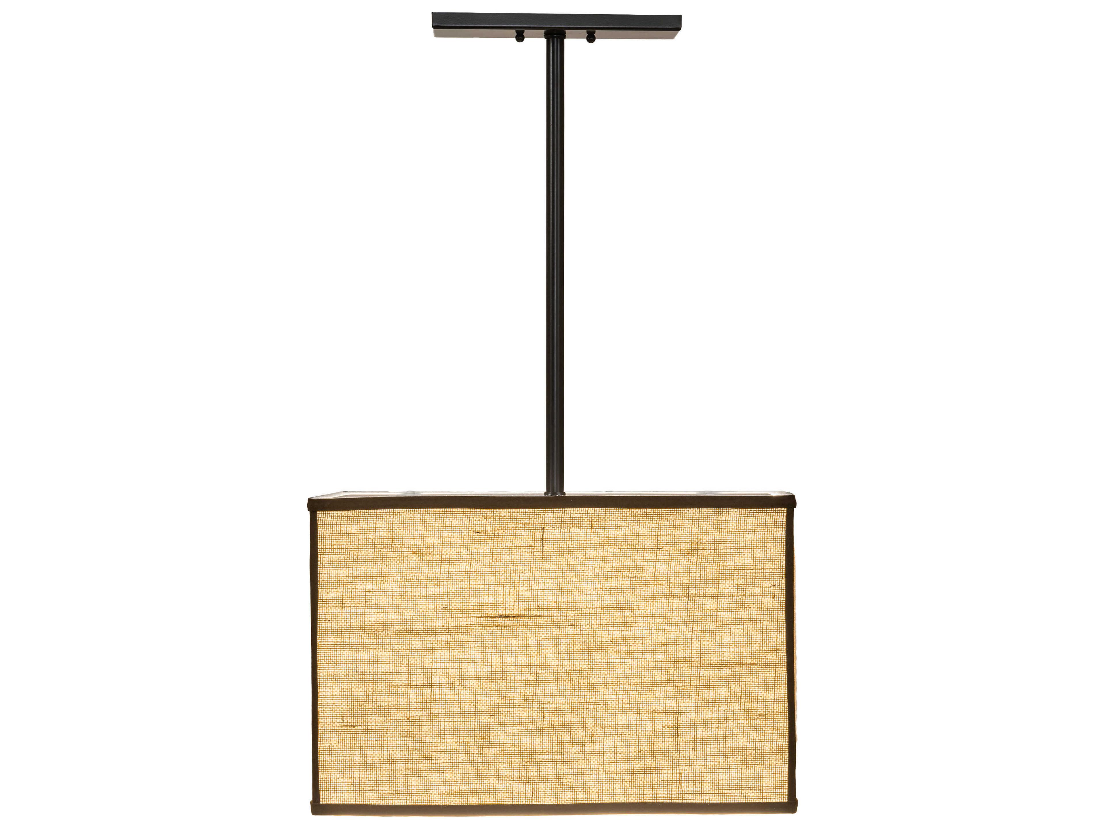 Meyda Quadrato 2-Light Timeless Bronze Pendant